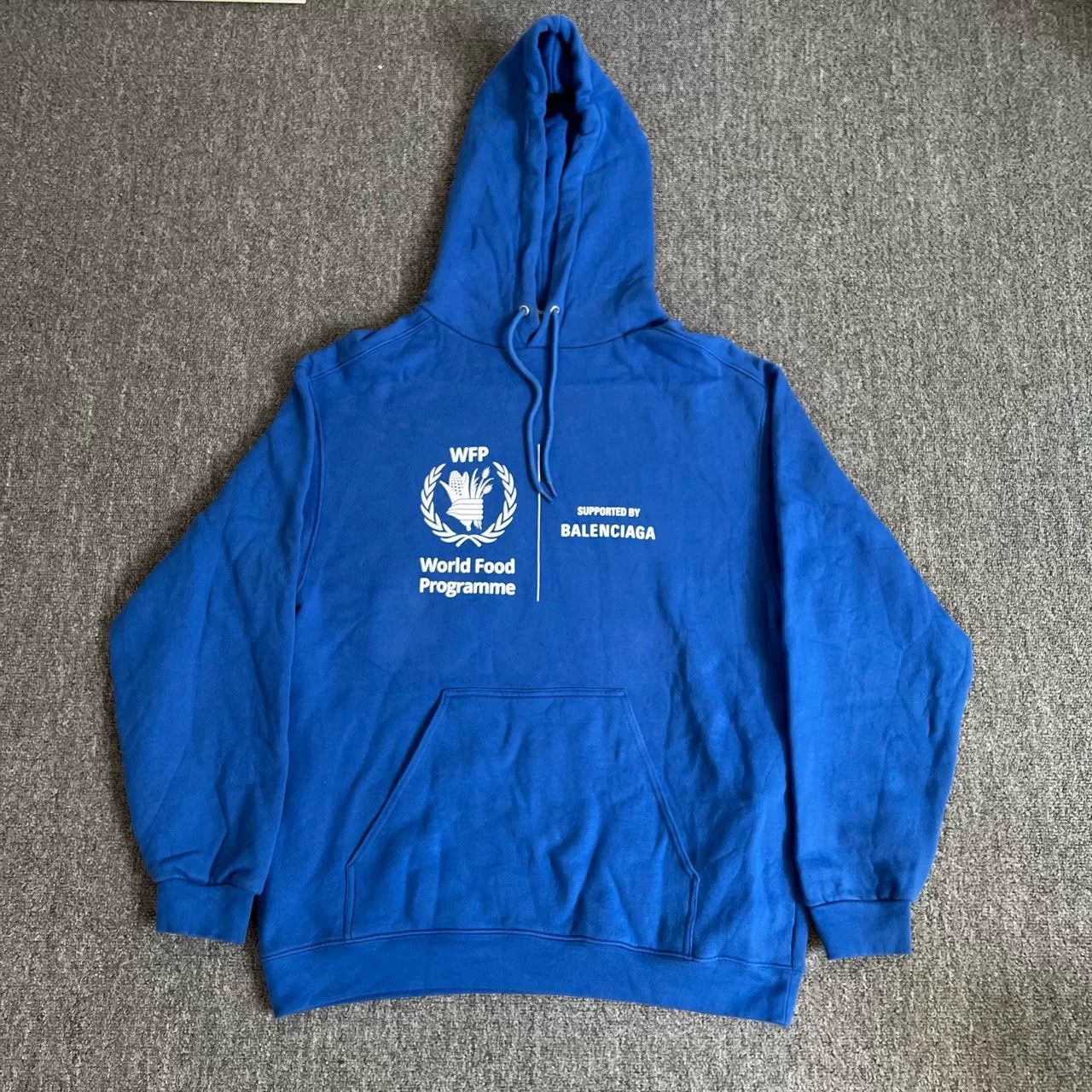 Balenciaga Balenciaga Blue Hoodie XS Size Size US XS / EU 42 / 0 - 1 Thumbnail