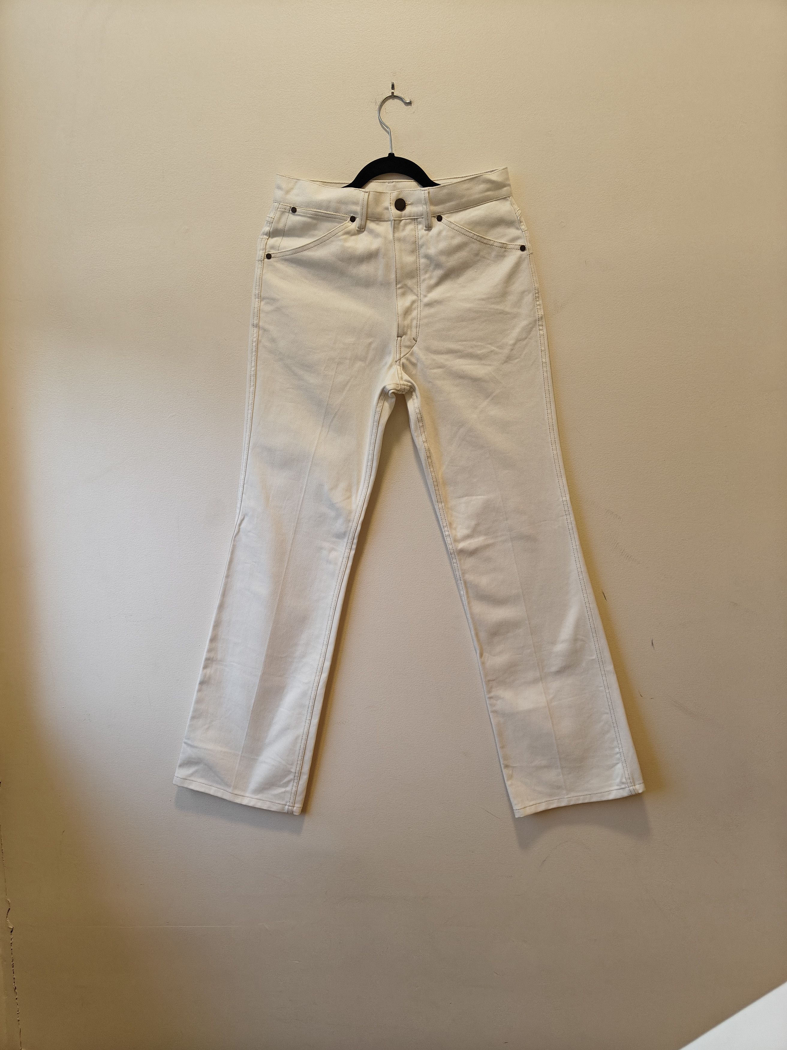 Lemaire Lemaire flared white denim trousers size 48 eu $600 Size US 32 / EU 48 - 2 Thumbnail