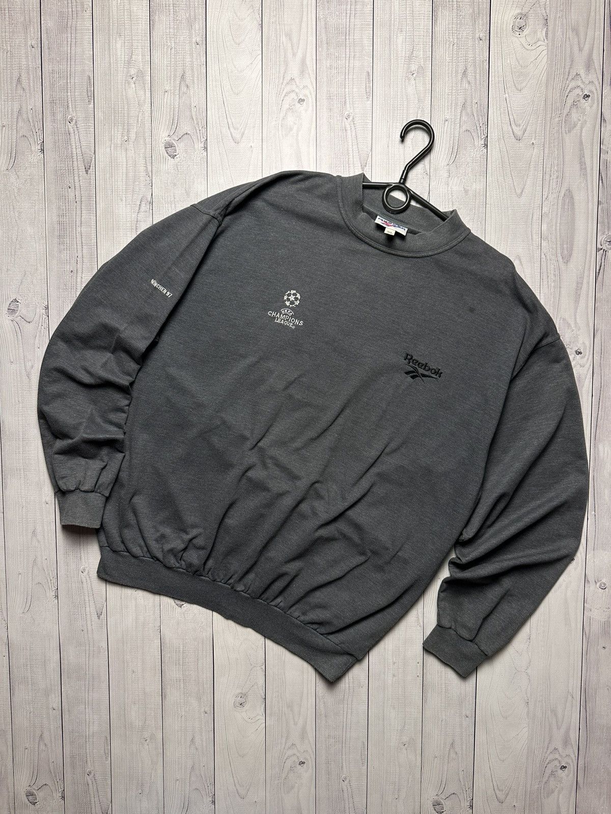 Reebok × Vintage Vintage Reebok soccer sweatshirt Bayern Munich 97 Munchen 97 Size US XL / EU 56 / 4 - 1 Thumbnail