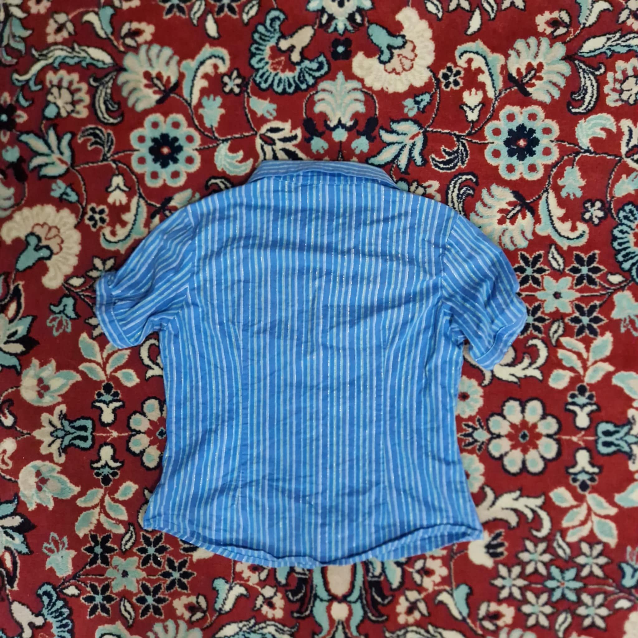 Vivienne Westwood Vintage Vivienne Westwood Red Label Striped Shirt - L Size L / US 10 / IT 46 - 1 Thumbnail