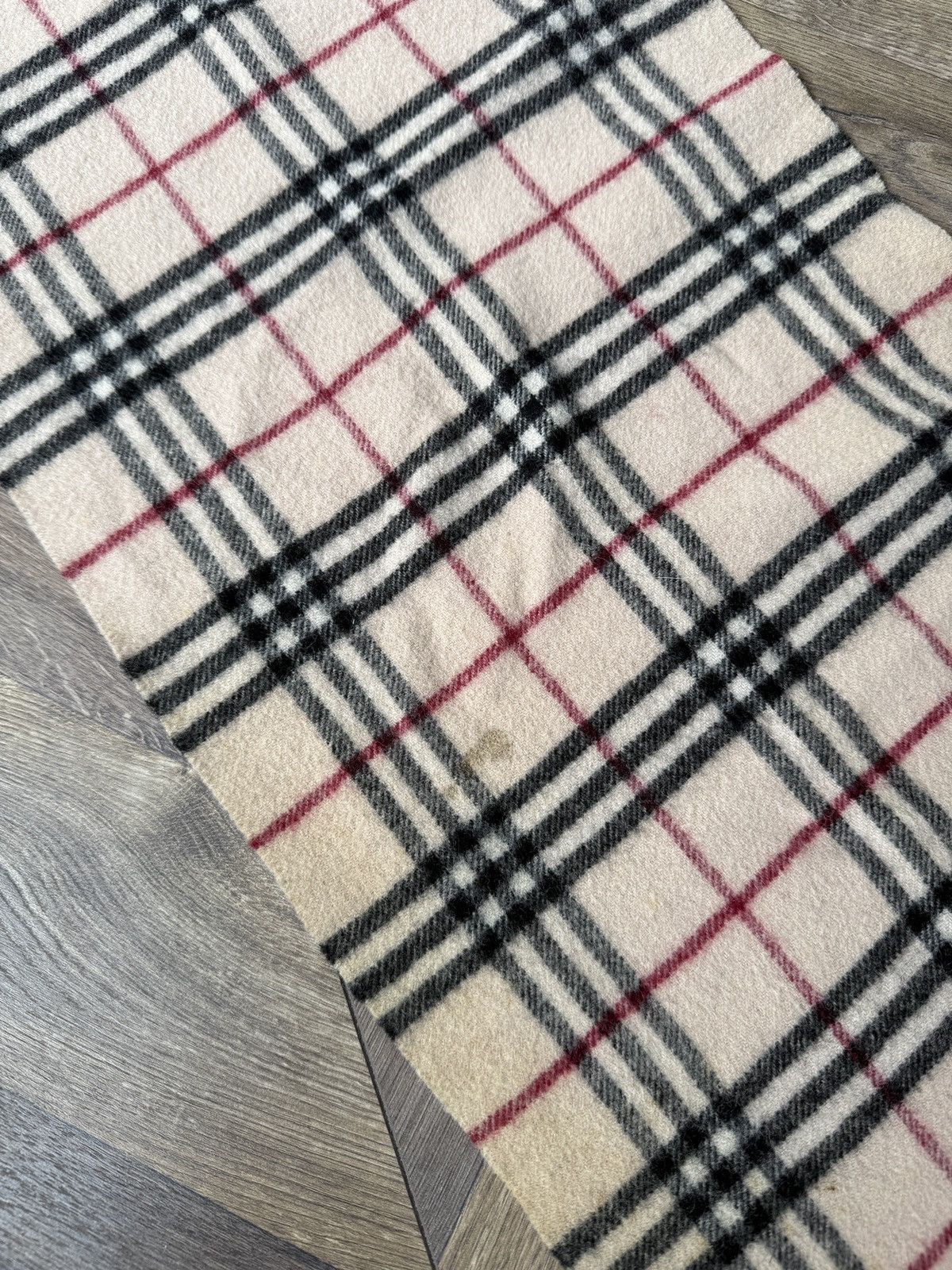 Burberry Vintage Burberry London Lambswool Scarf Nova Check Size ONE SIZE - 8 Thumbnail
