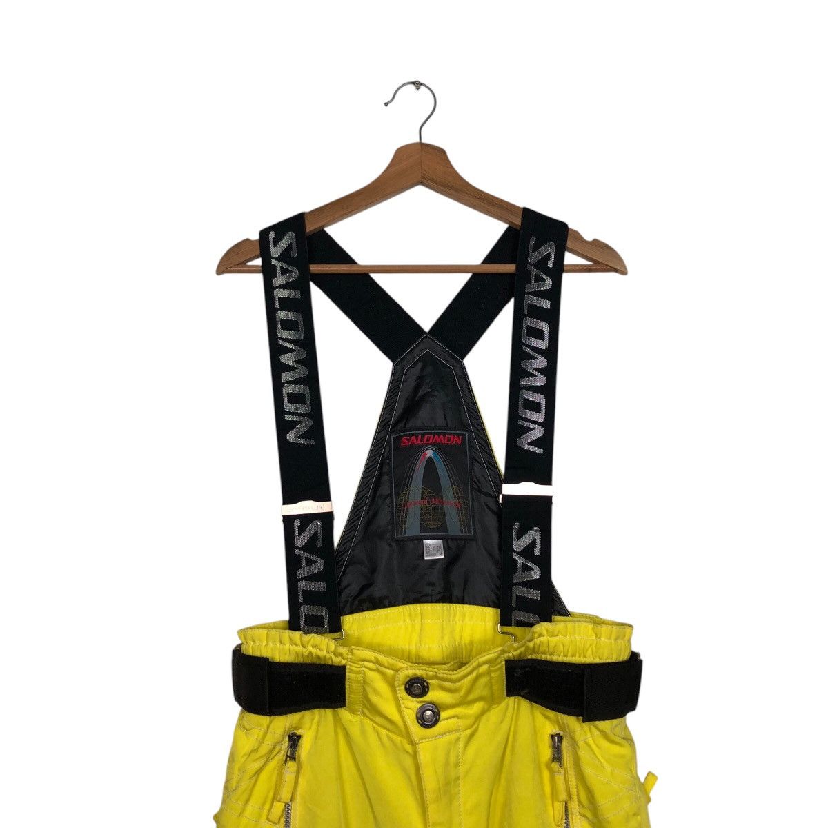 Japanese Brand × Salomon × Vintage 📌Vintage Jumpsuit Pants Salomon Ski Wear Rich Yellow Size US 30 / EU 46 - 4 Thumbnail