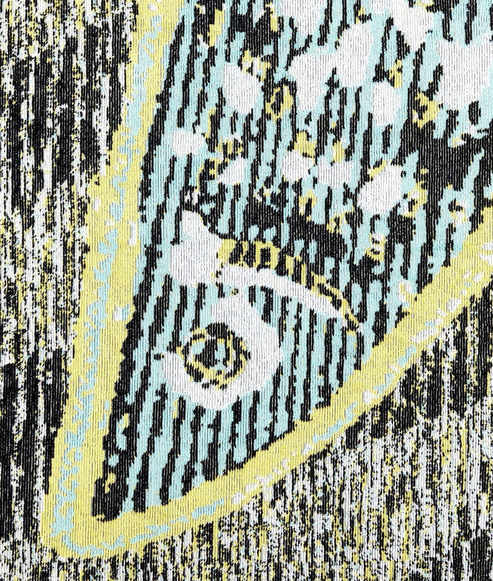 Bottega Veneta o1w1db10825 Size: OS / Fish Jacquard Beach Towel Multicolor Size ONE SIZE - 3 Thumbnail