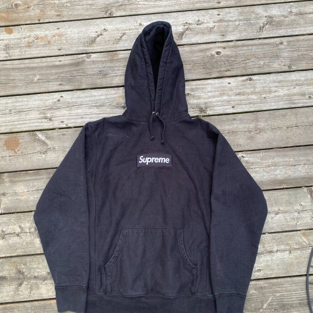 Supreme Supreme Box Logo Hoodie Sweatshirt Medium Black Size US M / EU 48-50 / 2 - 5 Thumbnail