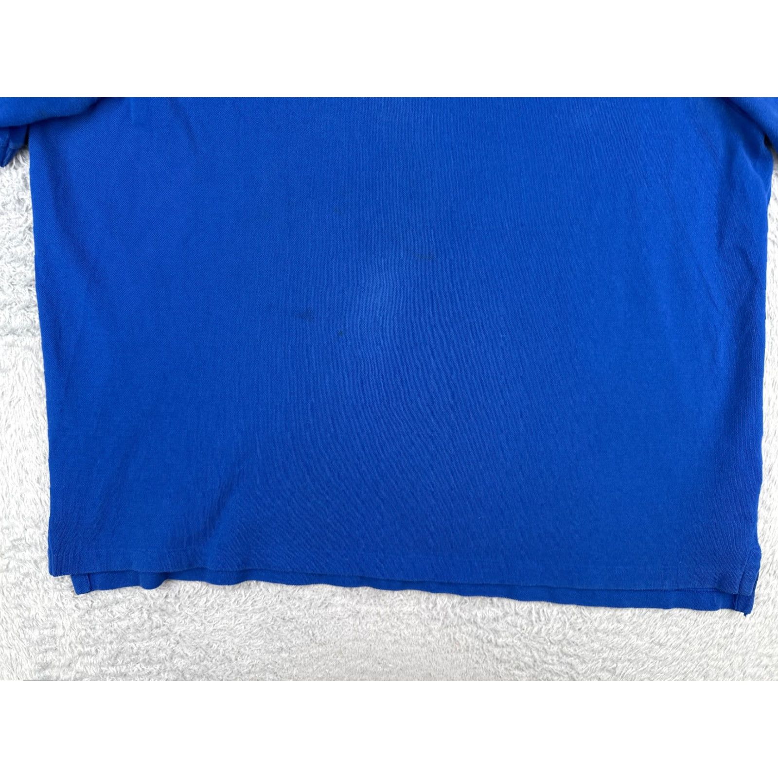Ralph Lauren VINTAGE Polo Ralph Lauren Shirt Adult 2XL Blue 100% Cotton Short Sleeve Polo Mens 2XL Size US XXL / EU 58 / 5 - 5 Thumbnail