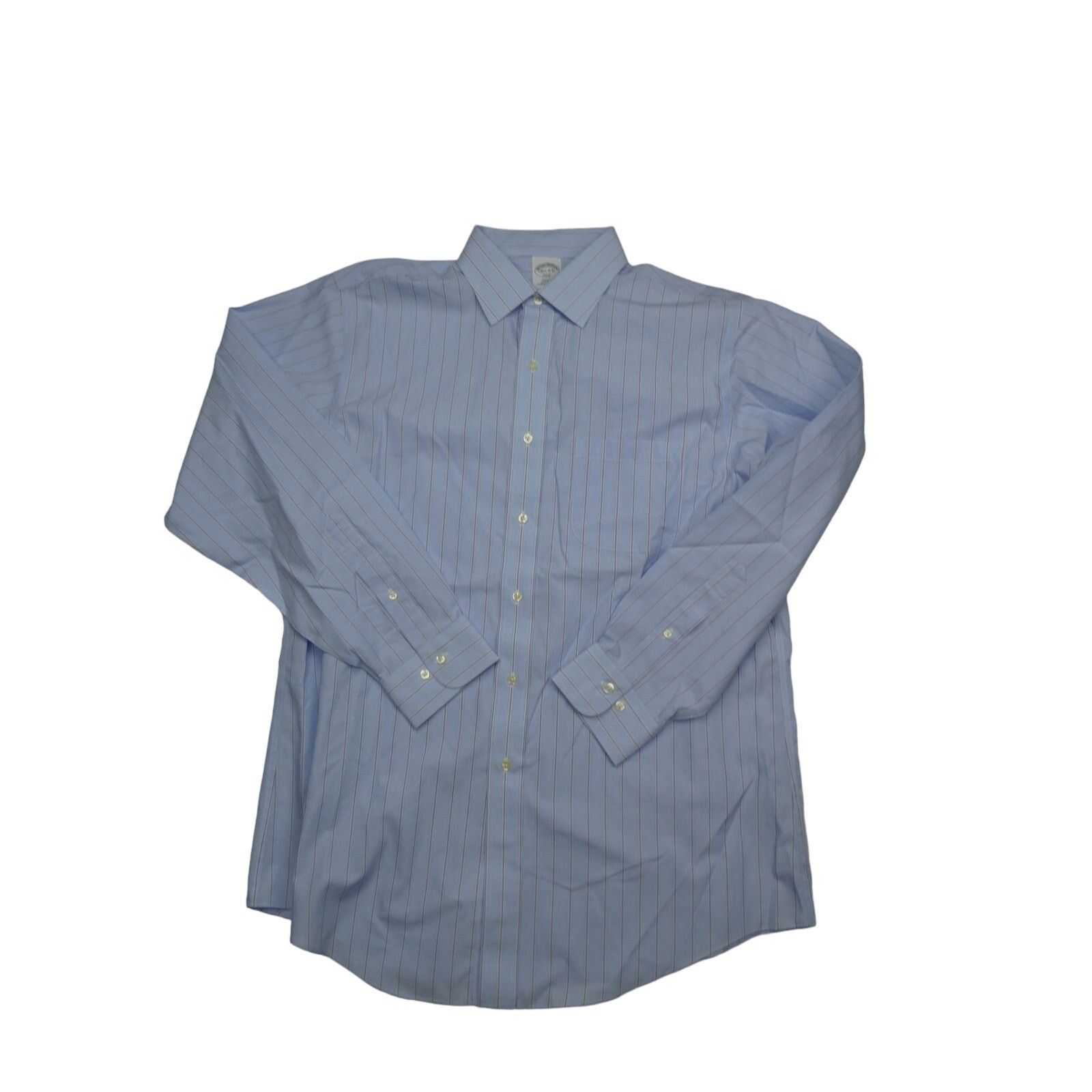 Brooks Brothers Brooks Brothers 346 Dress Shirt, slim fit, blue, 16 1/2 34 Size US L / EU 52-54 / 3 - 1 Thumbnail