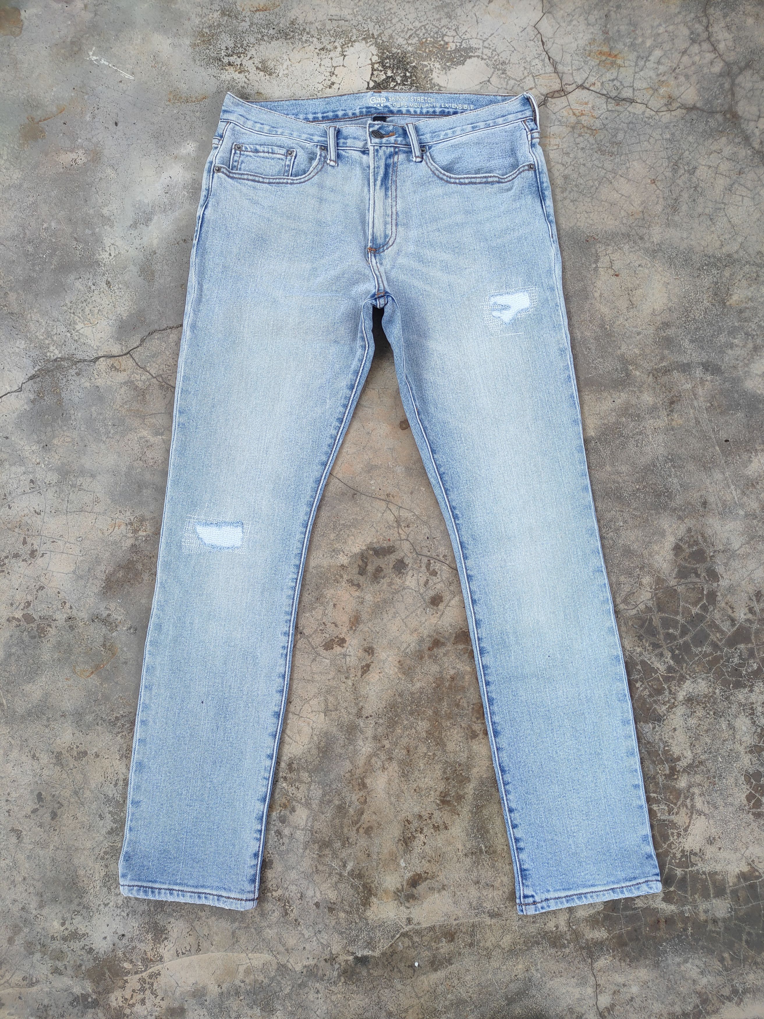 Japanese Brand VINTAGE JAPANESE FADED DISTRESSED JEANS PANTS Size US 32 / EU 48 - 1 Thumbnail