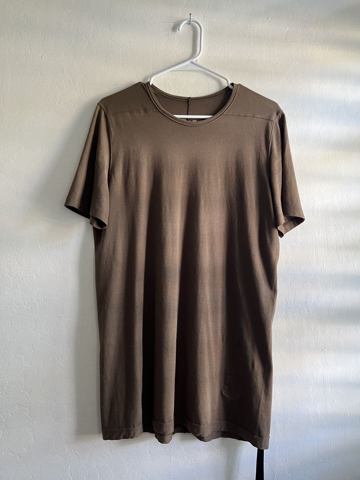 Rick Owens Drkshdw Rick Owens Drkshdw Dust Level Tee Size US S / EU 44-46 / 1 - 1 Thumbnail
