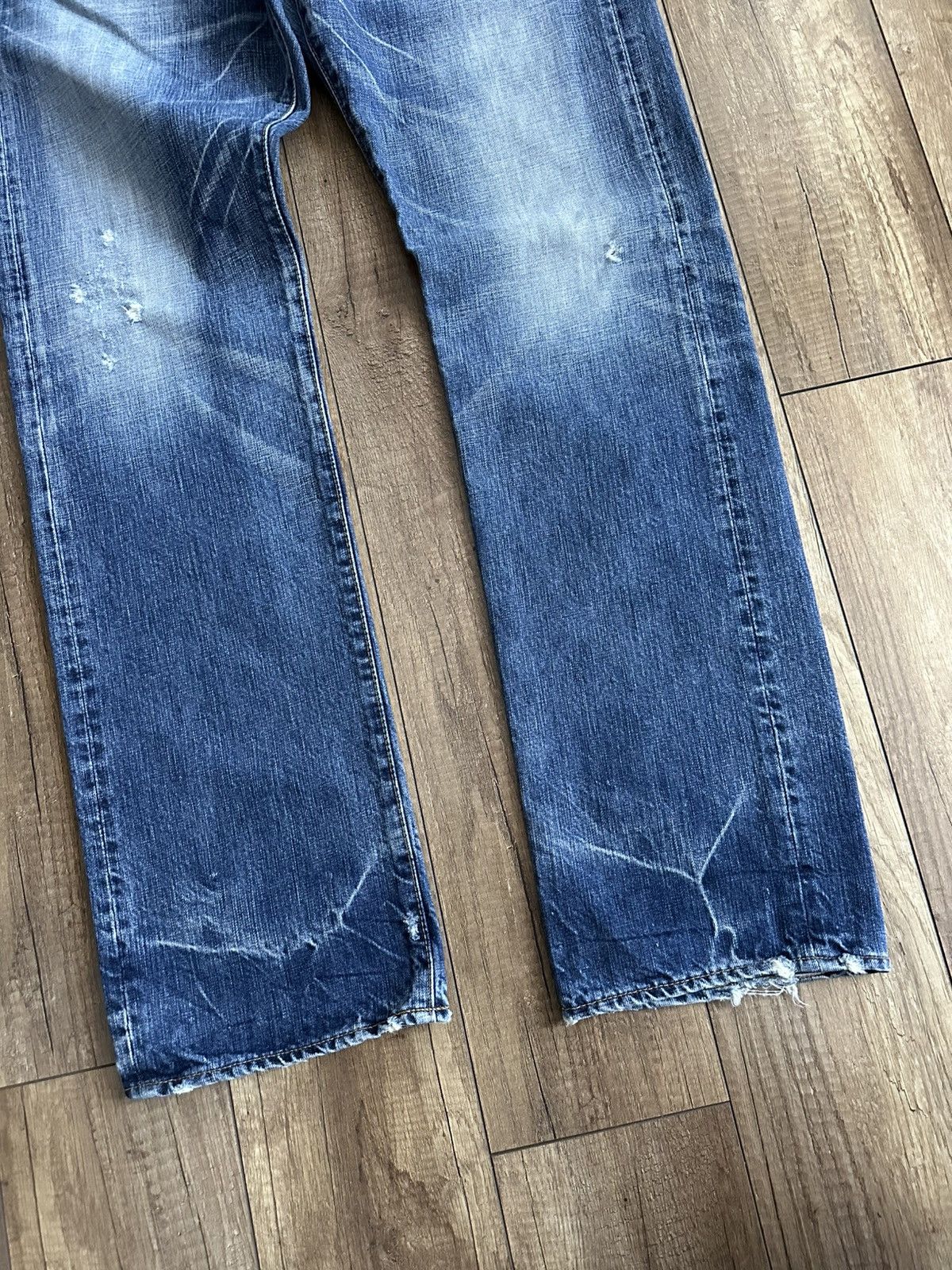 Prps PRPS Japanese Washed Denim Jeans Size US 36 / EU 52 - 5 Thumbnail
