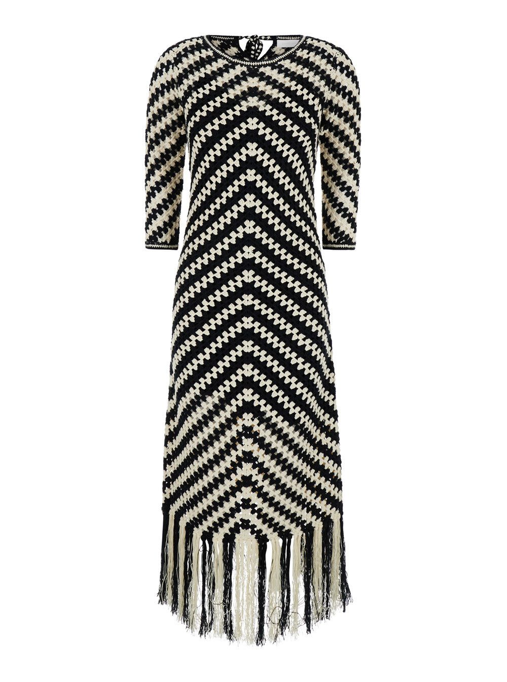 black wedding dress styles Black and White Chevron Top | 3/4 sleeves top