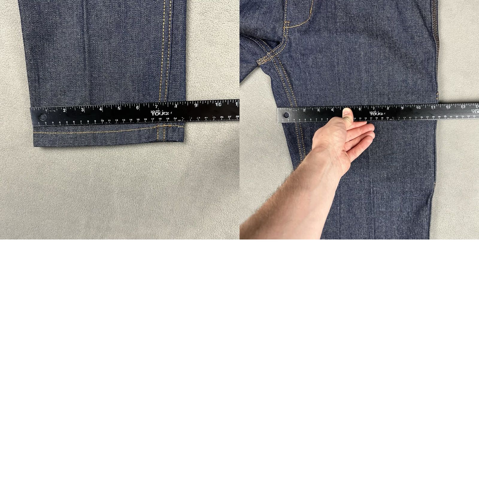 Southpole Vintage Southpole Jeans Mens 32 Dark Blue Denim Loose Straight Pockets EUC Size US 32 / EU 48 - 10 Thumbnail