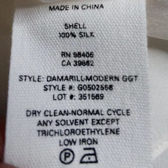 Theory NWT Theory Damarill Ivory Modern Ggt Silk Top Sleeveless Size S / US 4 / IT 40 - 5 Thumbnail