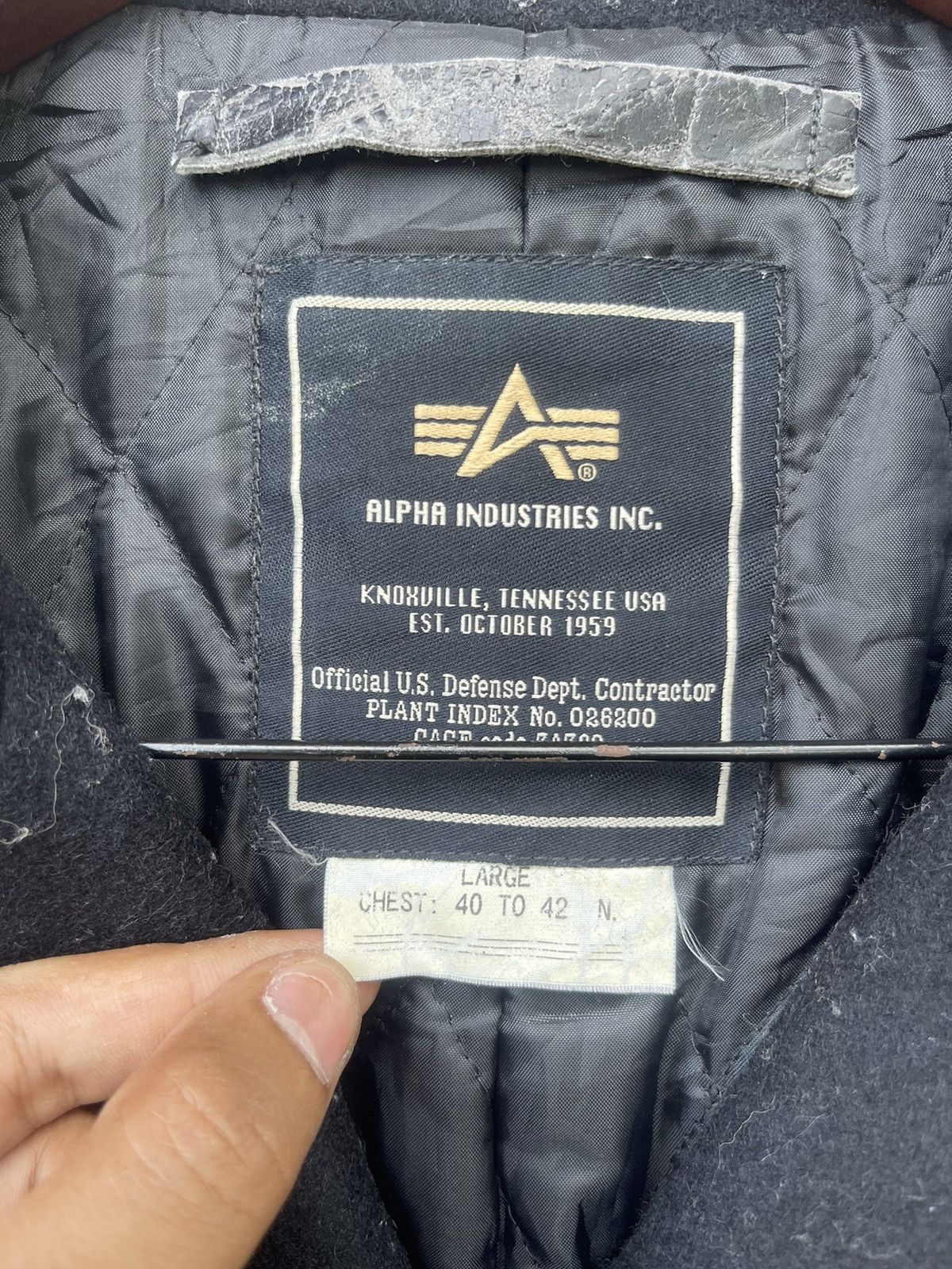 Alpha Industries Alpha Industries Inc Wool Peacoat Jacket Size US S / EU 44-46 / 1 - 3 Thumbnail