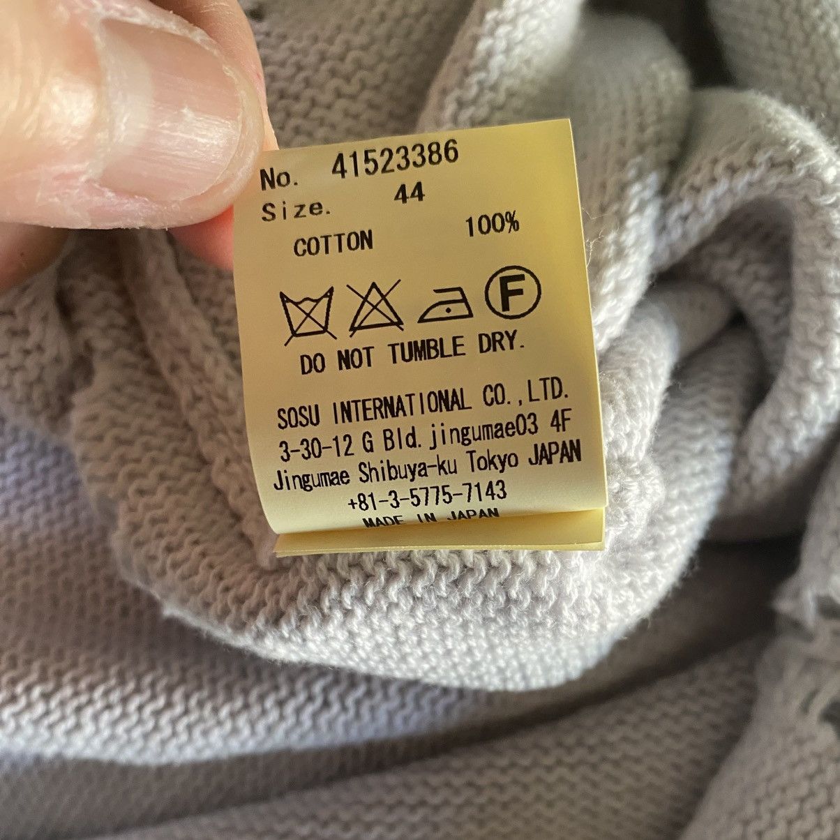 Maison MIHARA YASUHIRO Distressed Grunge Wool Oversized Sweater Size US S / EU 44-46 / 1 - 5 Thumbnail