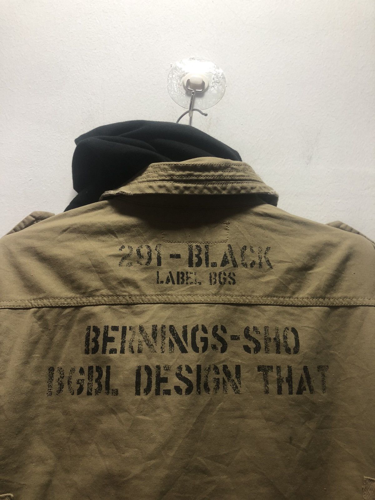 ☆Bernings-Sho  オールインワン BLACK LABEL BERNING SHO Black Label Jacket Hoodie Distressed Shirt Japan