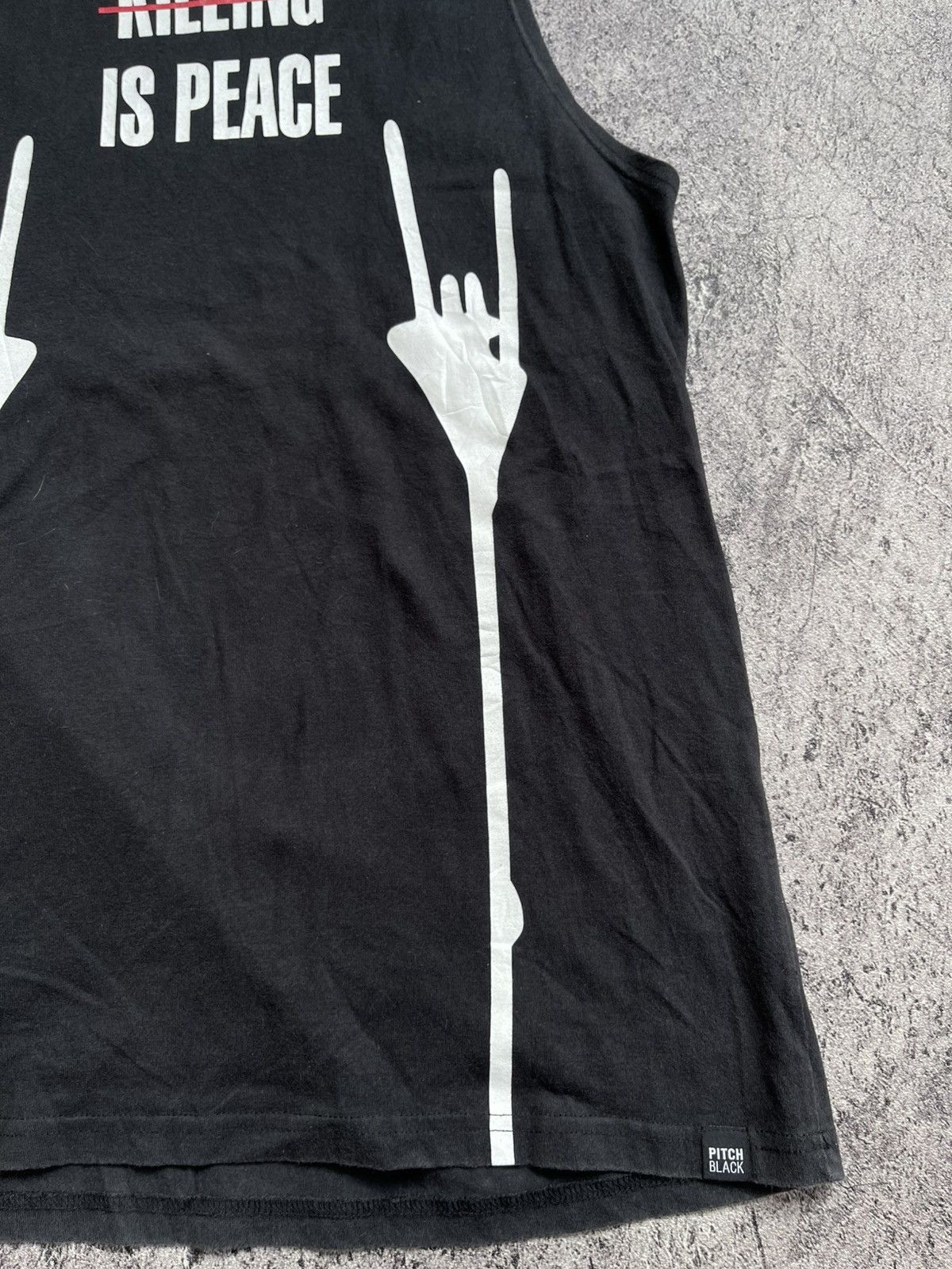Hysteric Glamour Y2K Pitch Black ifsixwasnine poem tank tops Size US L / EU 52-54 / 3 - 2 Thumbnail