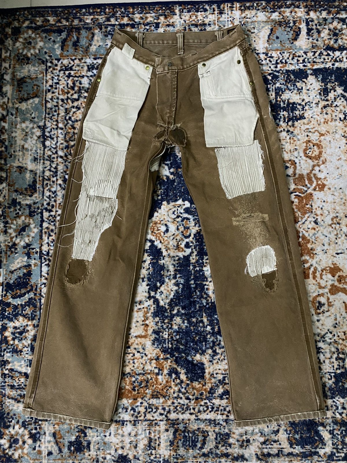 Iron Heart IRON HEART HEAVY DUTY WORKWEAR PANTS Size US 30 / EU 46 - 3 Thumbnail