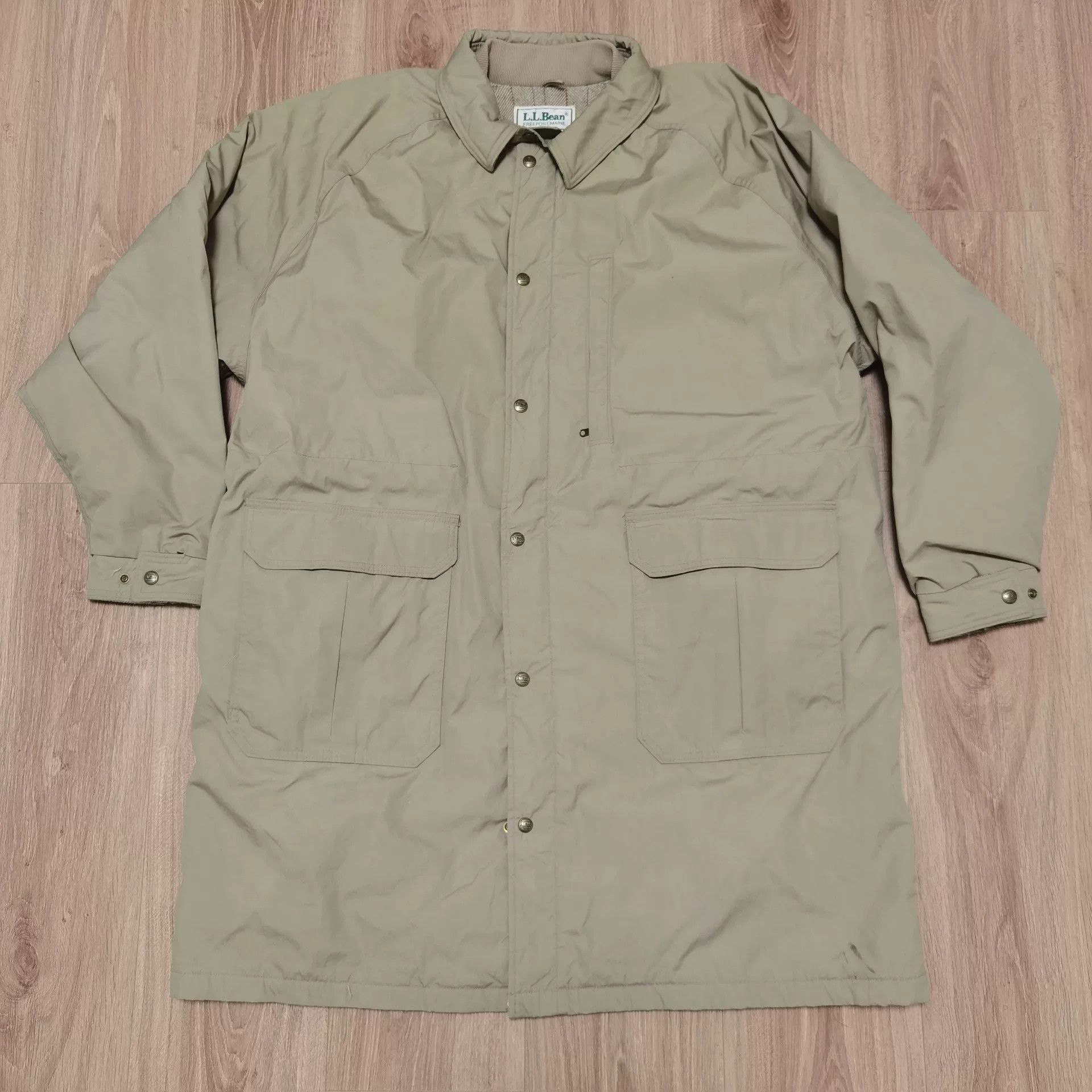 L.L. Bean L.L.Bean 90s American Hunting Cotton Jacket Size US XXL / EU 58 / 5 - 1 Thumbnail