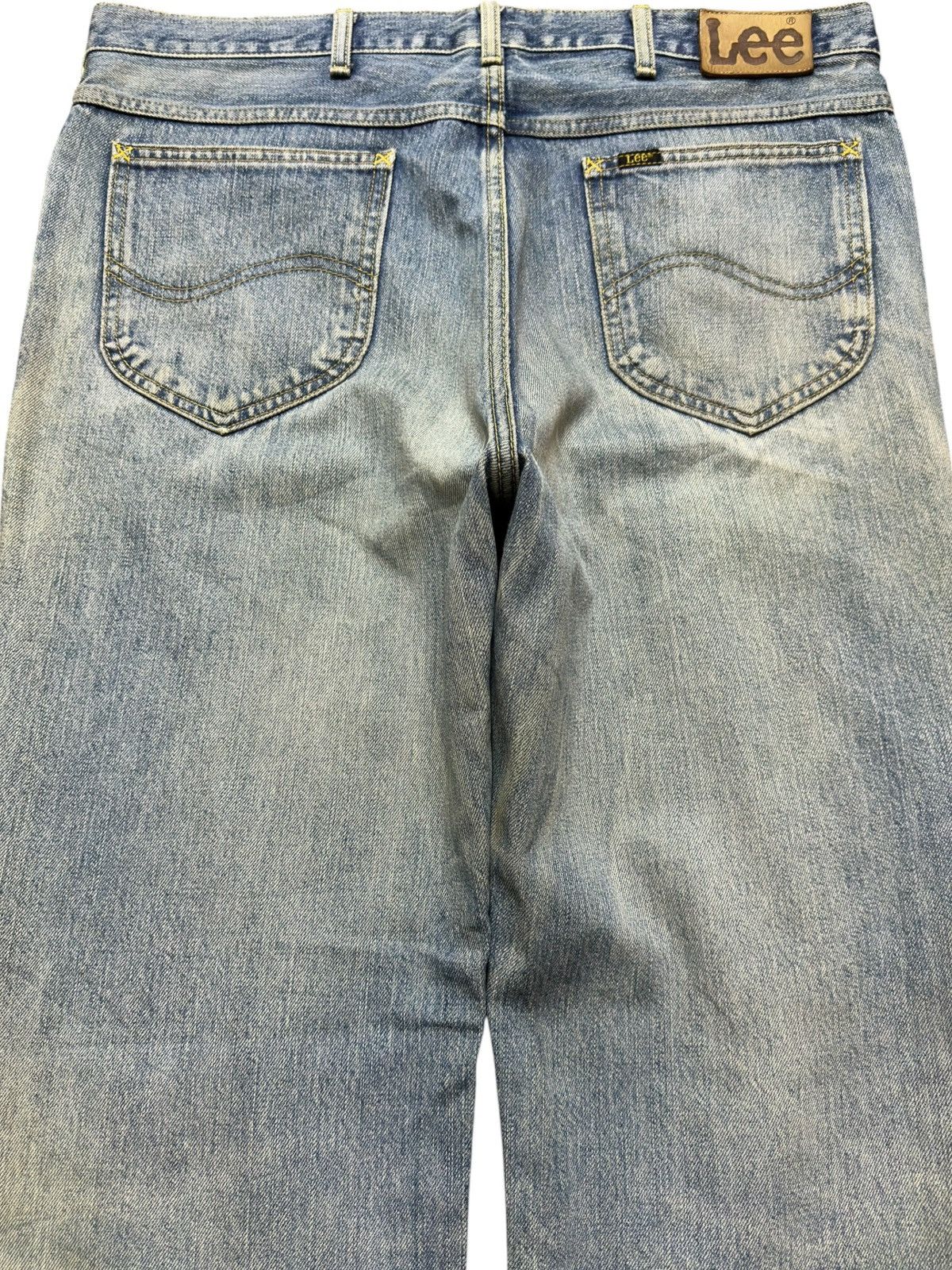 Lee Vintage Lee Faded Mudwash Grunge Distressed Denim Size US 36 / EU 52 - 5 Thumbnail