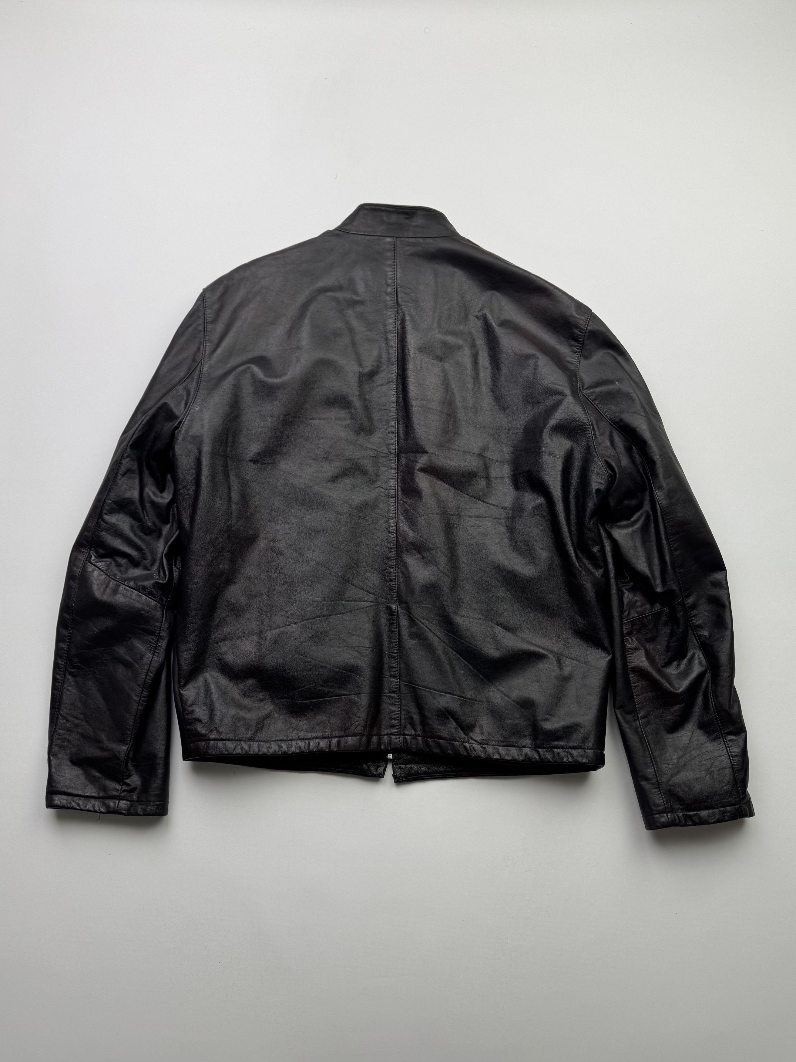 Vintage Vintage Leather Racing Style Jacket B503(V219)E2 Size US XXL / EU 58 / 5 - 11 Thumbnail
