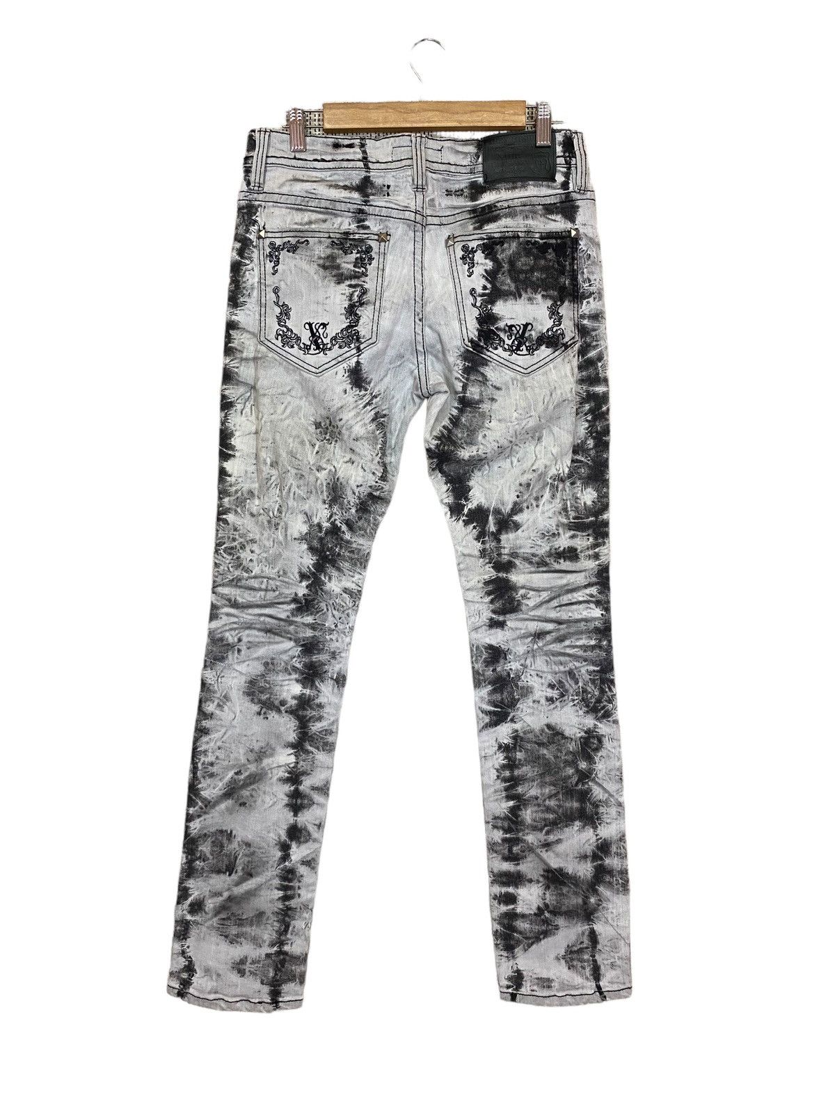 14th Addiction × If Six Was Nine × KMRii Xfirm steampunk denim acid wash very rare Size US 34 / EU 50 - 5 Thumbnail
