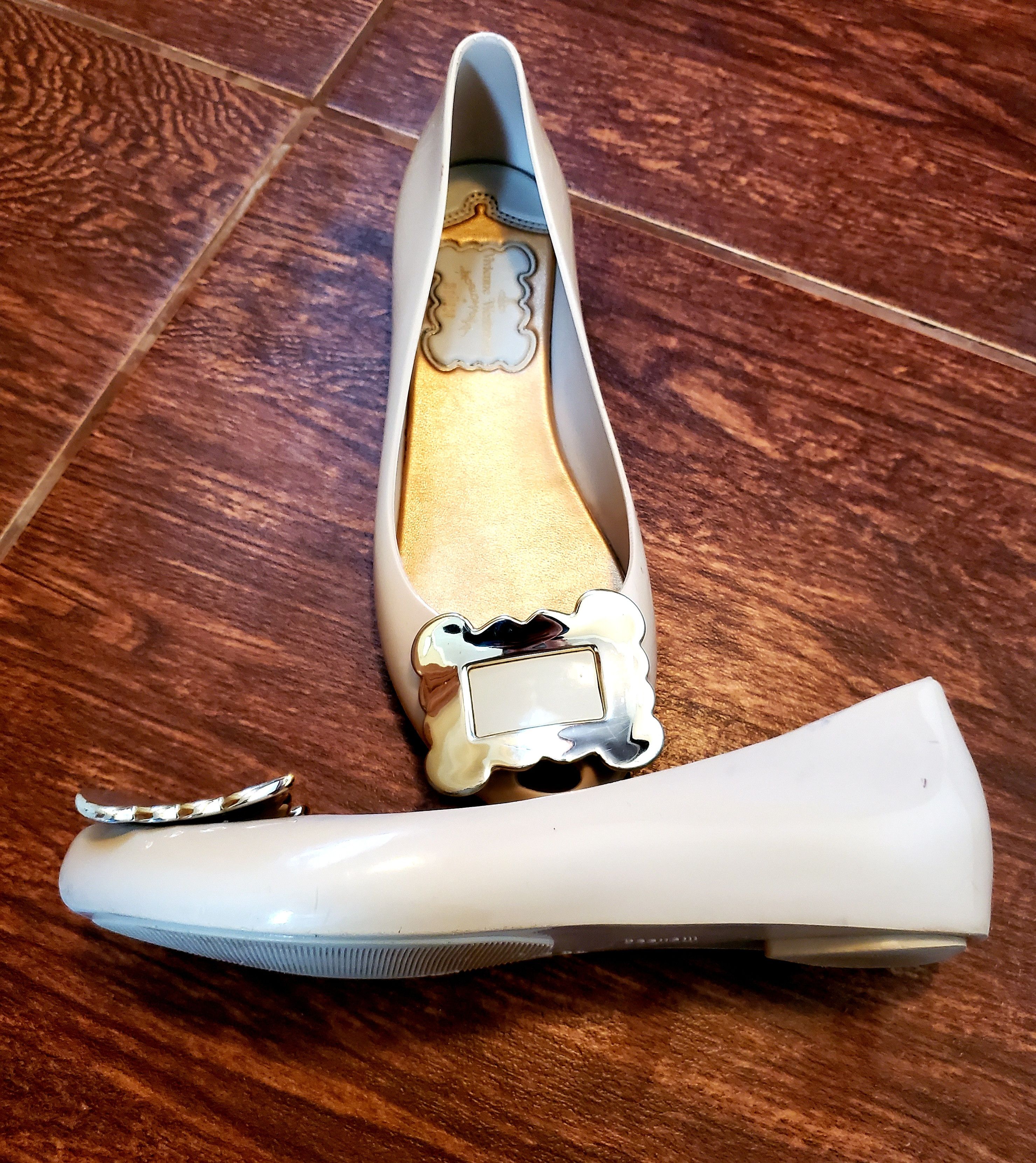 Vivienne Westwood Vivienne Westwood x Melissa Anglomania Ballet Flats Size US 7 / IT 37 - 2 Thumbnail