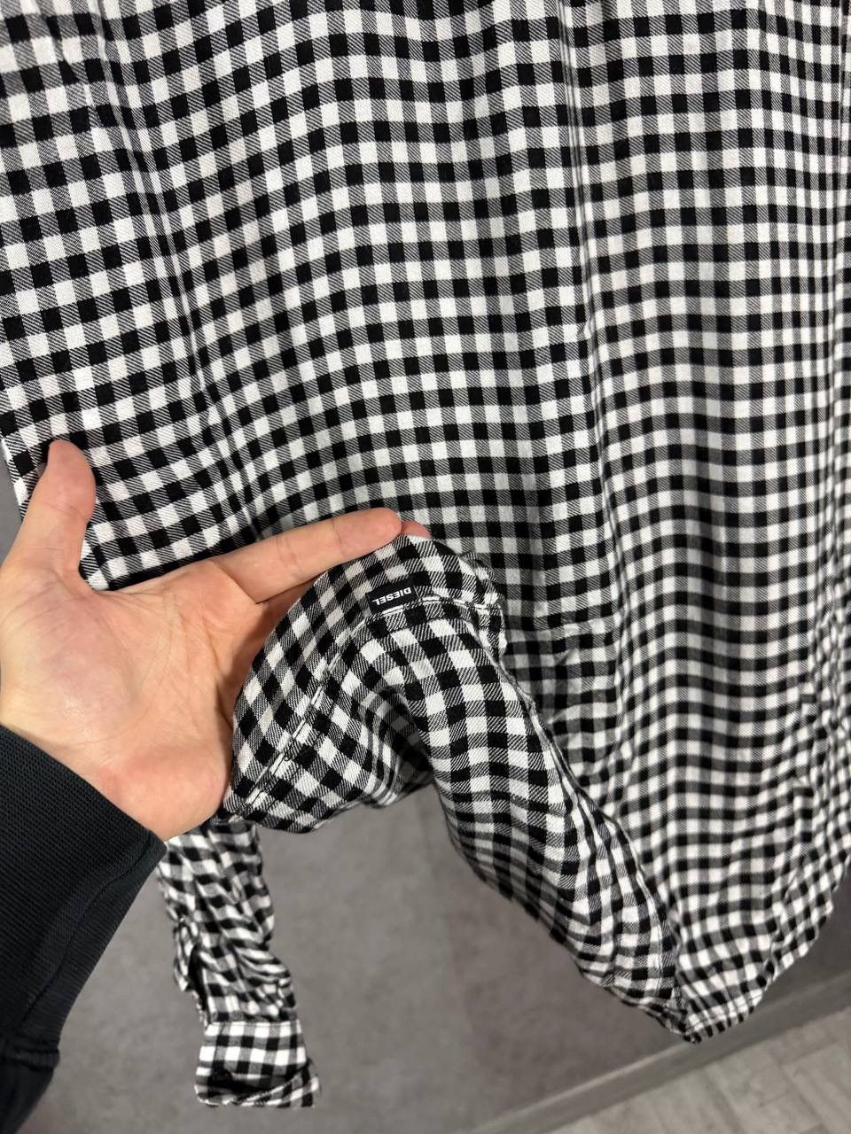 Diesel Diesel luxury designer checkered shirt Size US L / EU 52-54 / 3 - 8 Thumbnail