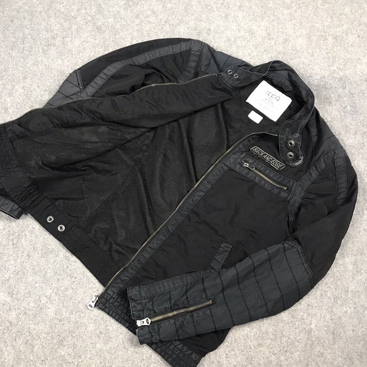 Japanese Brand × Vintage IKCA BLACK BIKER STYLE PUNK JAPAN JACKET Size US M / EU 48-50 / 2 - 12 Thumbnail