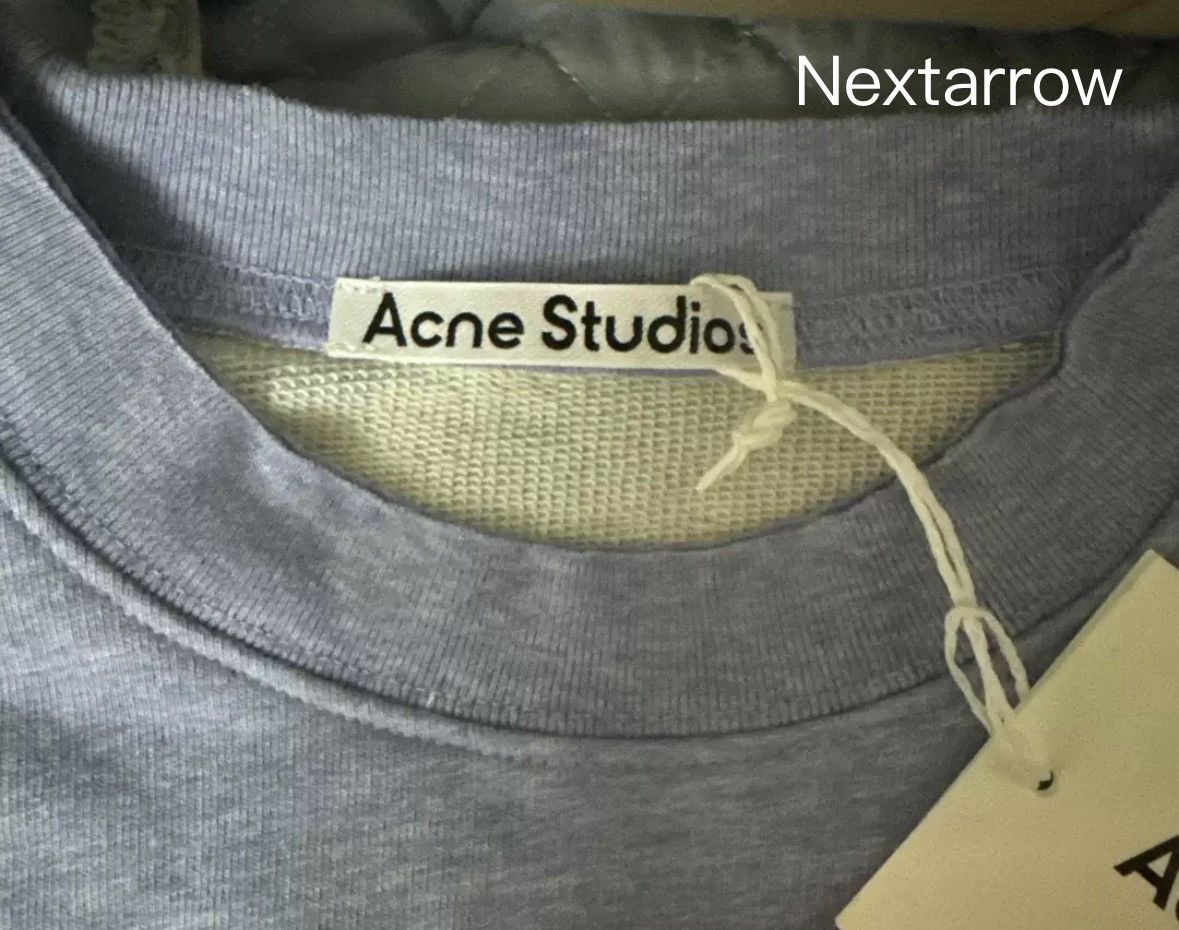 Acne Studios Acne studios Blue-gray ripped hoodie Size US XS / EU 42 / 0 - 2 Thumbnail