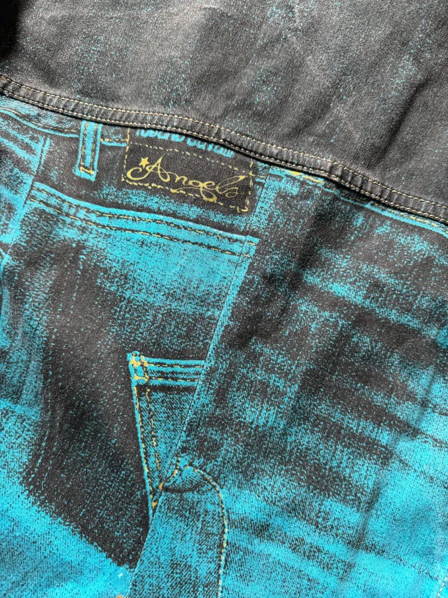 Roberto Cavalli AW2003 Roberto Cavalli Trompe loeil Pockets Blue Jacket Size M / US 6-8 / IT 42-44 - 6 Thumbnail