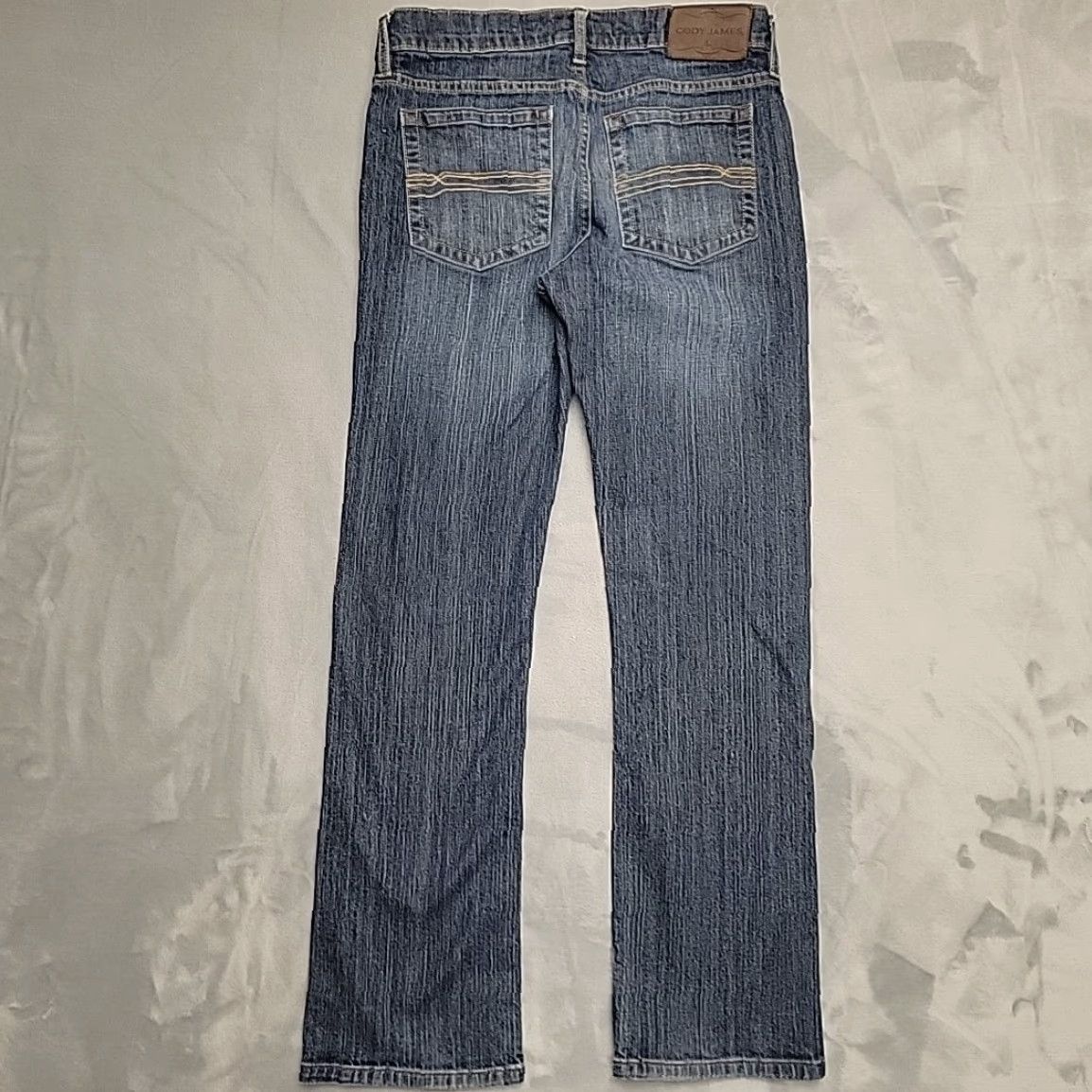 Cody James Cody James Jeans Men 29x32 Blue Denim Boot Cut Straight Leg Outdoor Work Western Jeans Mens 90s Cowboy USA American Western Size US 29 - 6 Thumbnail