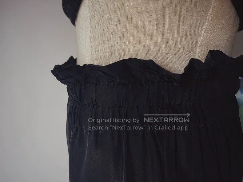 Yohji Yamamoto Yohji Yamamoto size 3 Black High Waist skirt Size L / US 10 / IT 46 - 4 Thumbnail