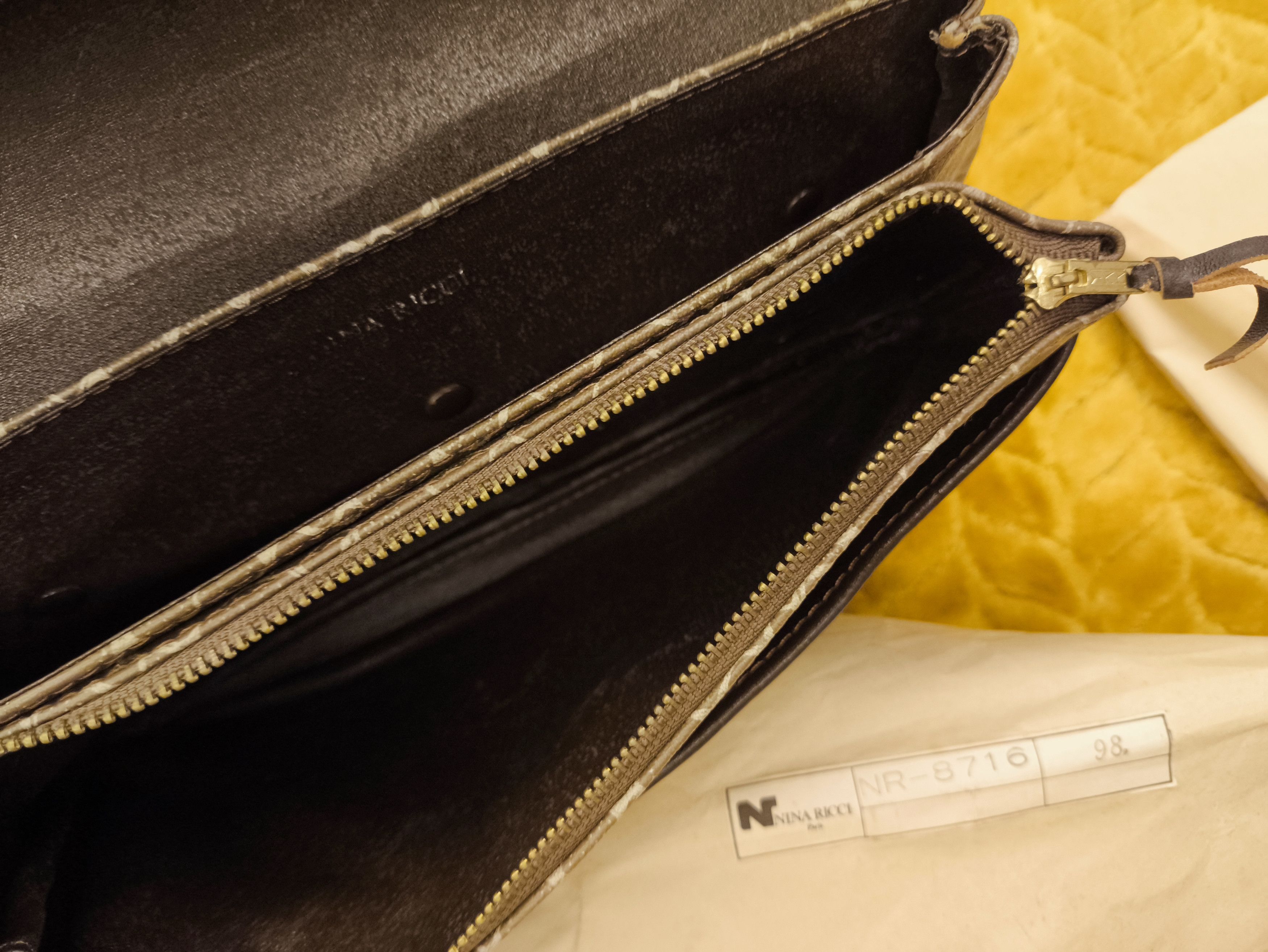 Nina Ricci VINTAGE 90S NINA RICCI CLUTCHES BAG Size ONE SIZE - 4 Thumbnail