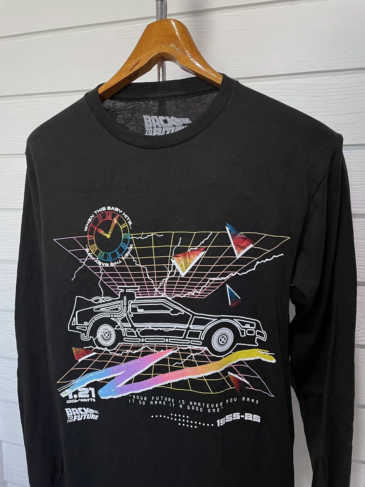 Universal Studios BACK TO THE FUTURE LONG SLEEVE Size US S / EU 44-46 / 1 - 3 Thumbnail