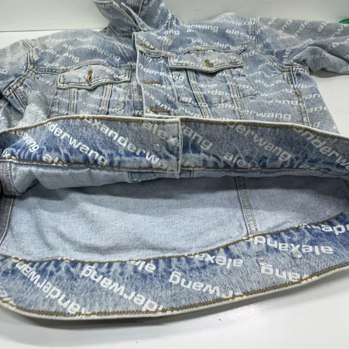 Alexander Wang Alexander Wang Blue Draped Back Jacket - Size S / US 4 / IT 40 - 4 Thumbnail