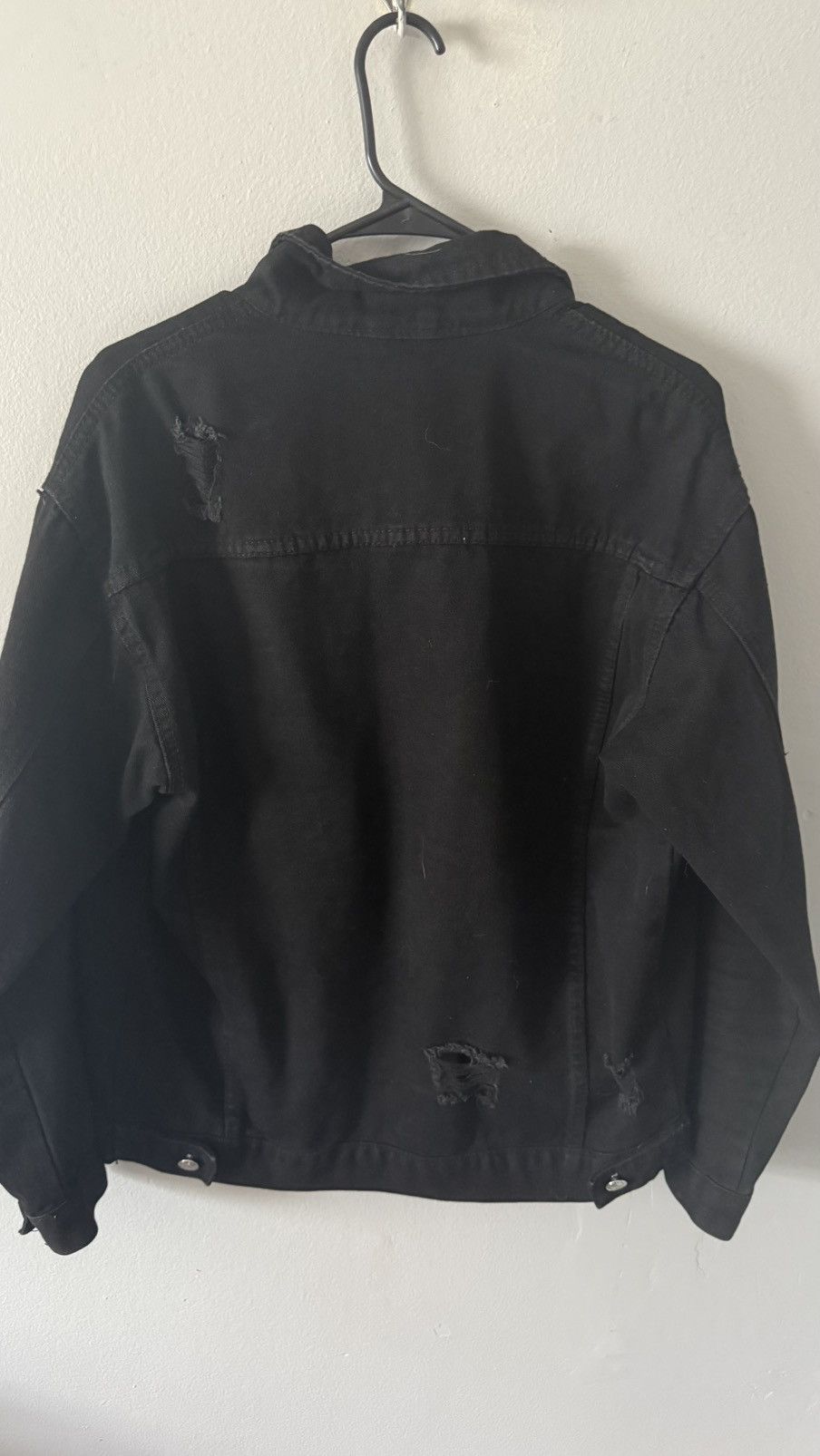 Vintage Vintage distressed denim jacket Size US M / EU 48-50 / 2 - 2 Thumbnail