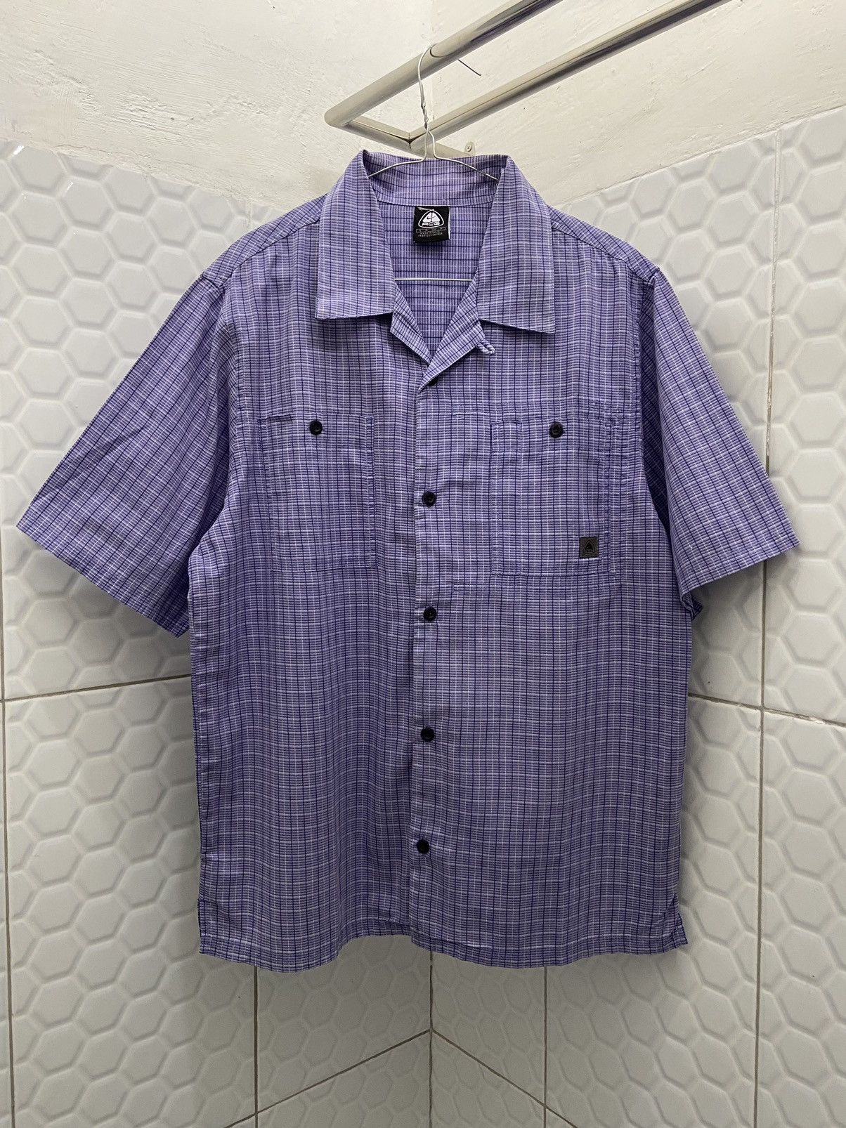 Nike ACG Nike ACG Plaid Open Collar Shirt Size US M / EU 48-50 / 2 - 1 Thumbnail