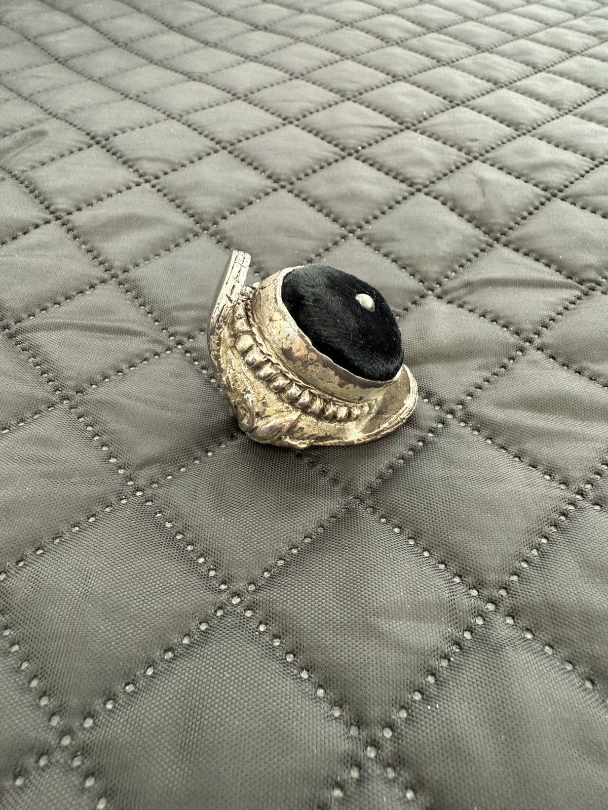 Yves Saint Laurent YSL FW02 Tom Ford Runway silver ring Size ONE SIZE - 5 Thumbnail