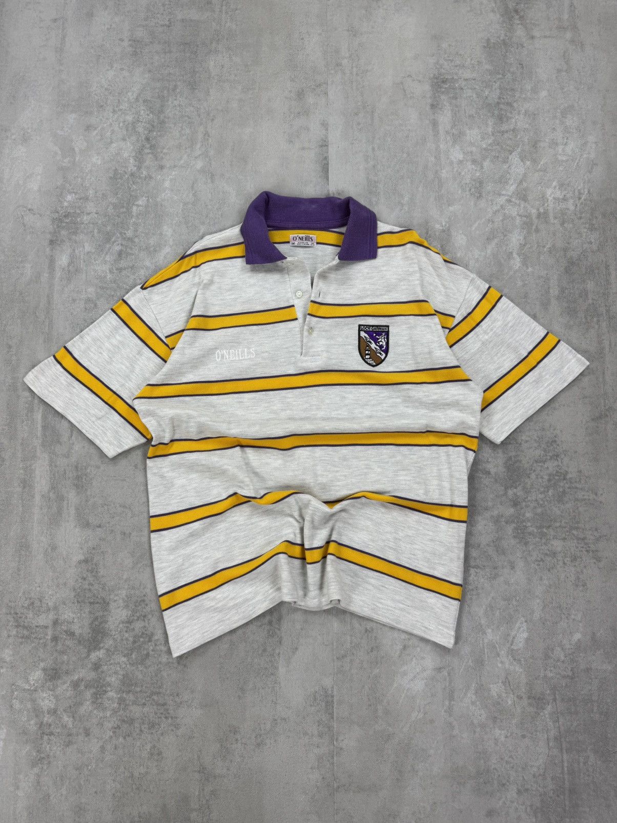 Vintage Vintage O’NEILLS LOCH GARMAN Rare striped polo shirt size M Size US M / EU 48-50 / 2 - 1 Thumbnail