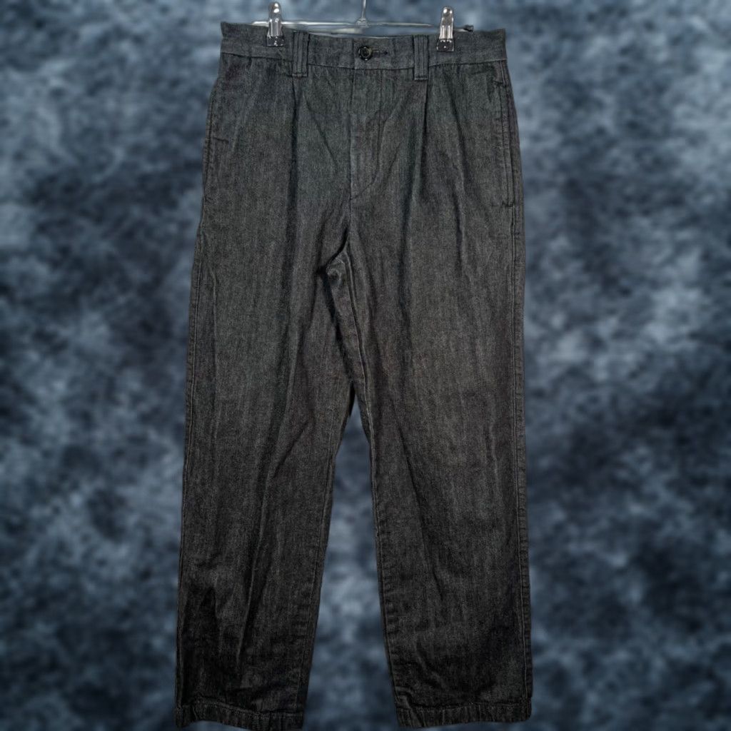 Uniqlo Uniqlo Mens Denim Cotton Straight Leg Jeans 29x30 Black Adults Men Size 29 30 Inseam 30in Cotton Denim Size US 29 - 1 Thumbnail