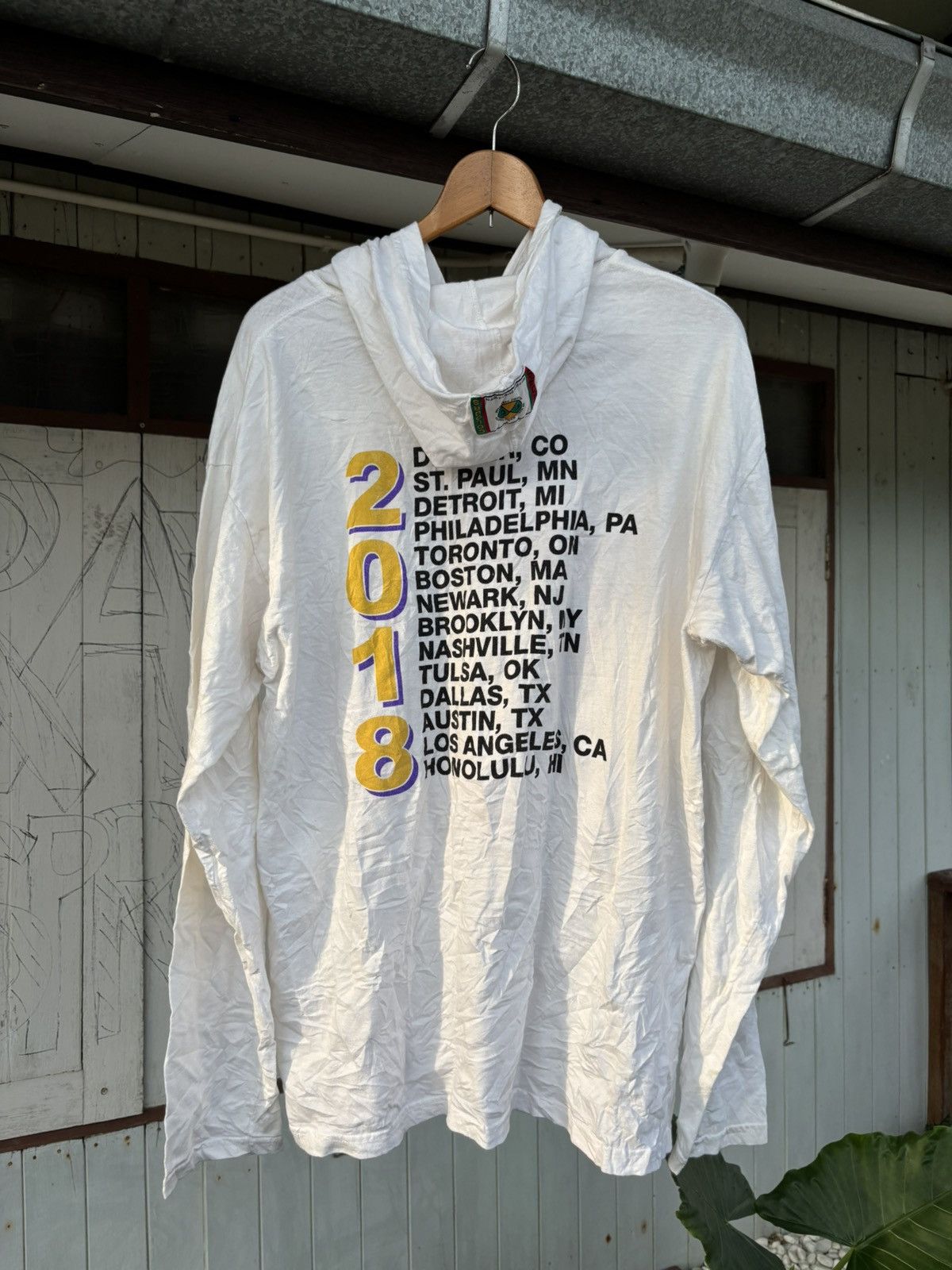 Cross Colours Cross Colours x Bruno Mars Spell 24K Magic World Tour Hoodie Size US M / EU 48-50 / 2 - 6 Thumbnail