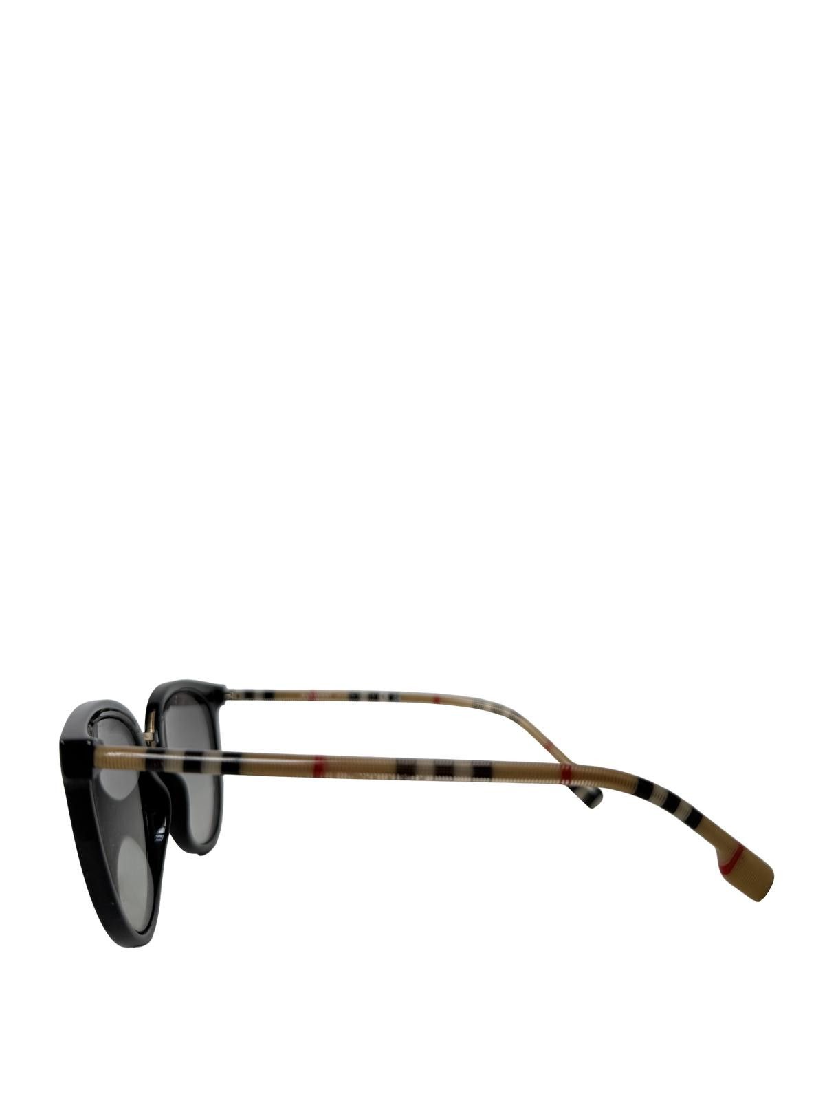 Burberry Burberry Womens BE4316 Sophia Black Check Sunglasses Size ONE SIZE - 4 Thumbnail
