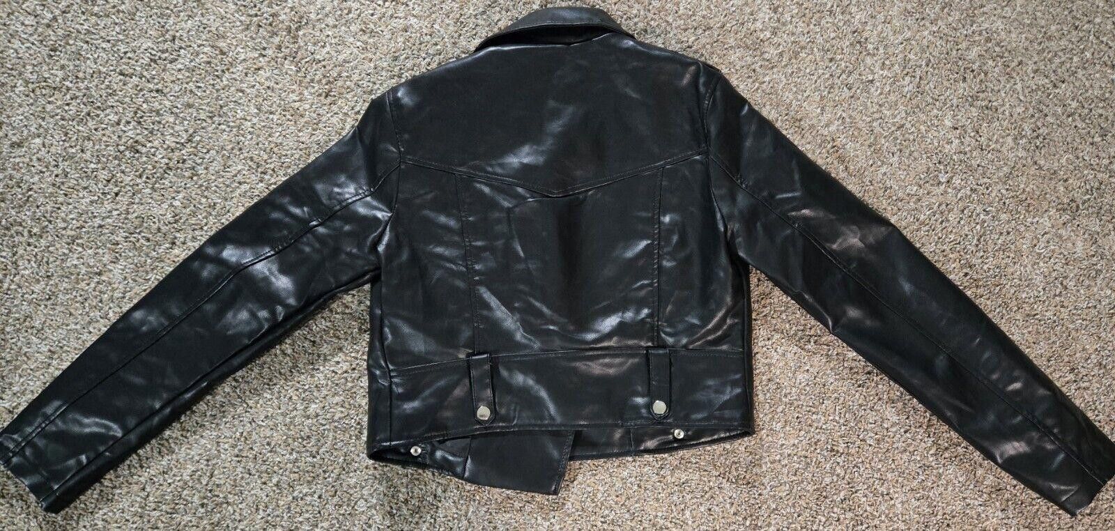 Designer Ashley By 26 International Outwear Faux Leather Crop coat S Size S / US 4 / IT 40 - 7 Thumbnail