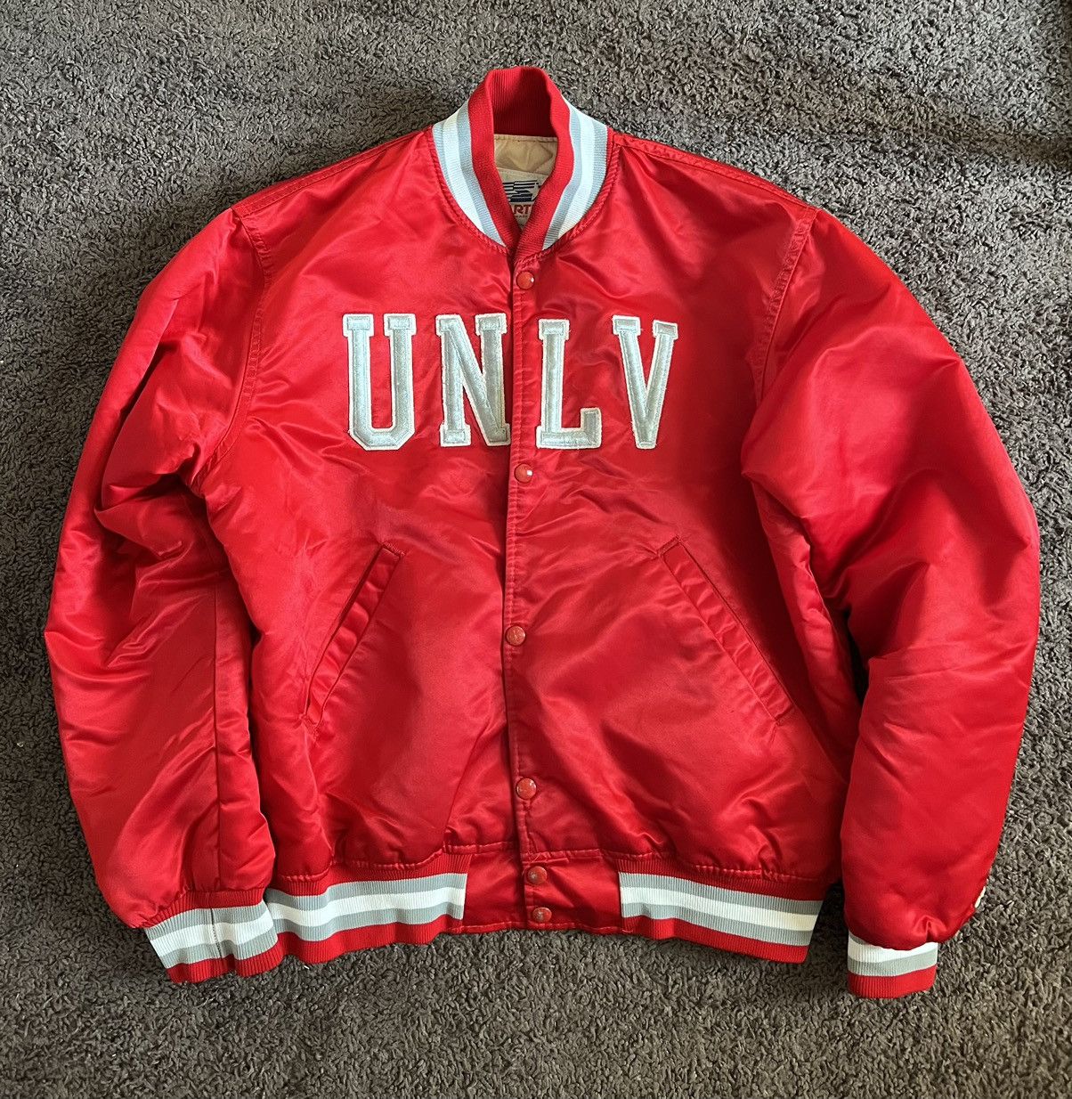 Vintage Vintage UNLV Starter Satin Jacket Grailed