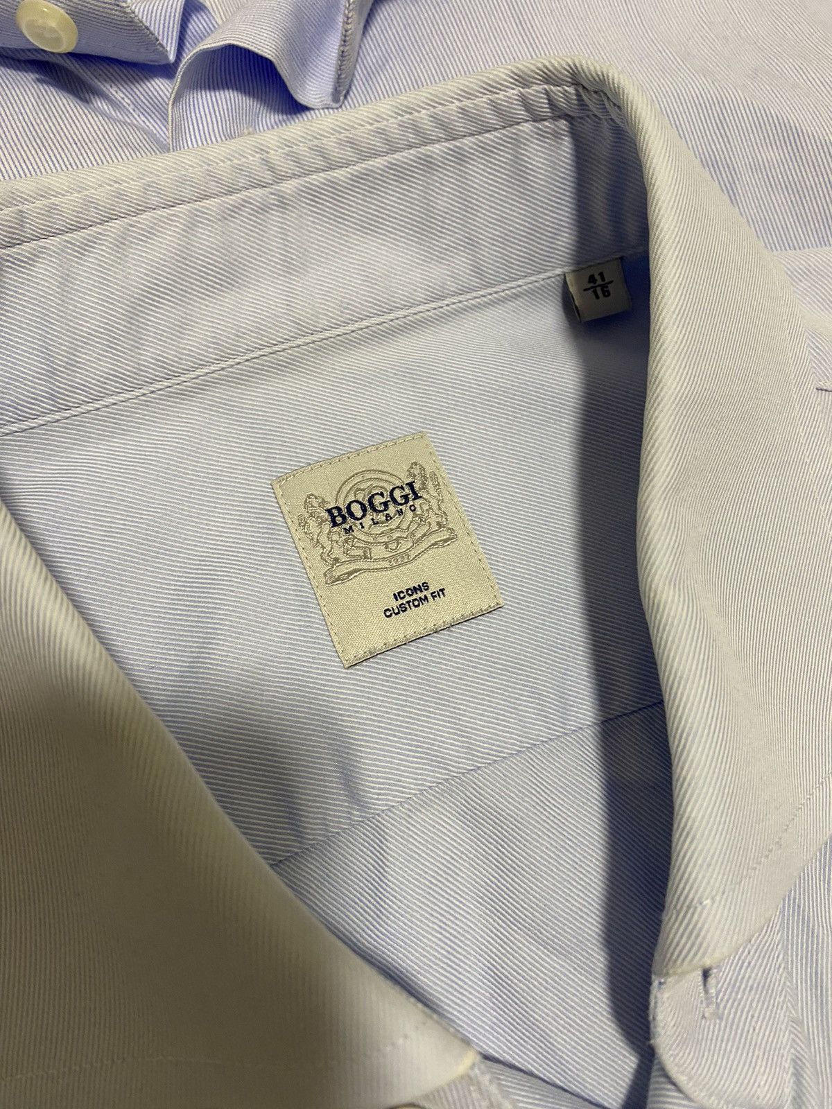 Boggi Rare Pack x3 BOGGI Milano Japanese Exclusive Shirt Button UP Size US L / EU 52-54 / 3 - 13 Thumbnail