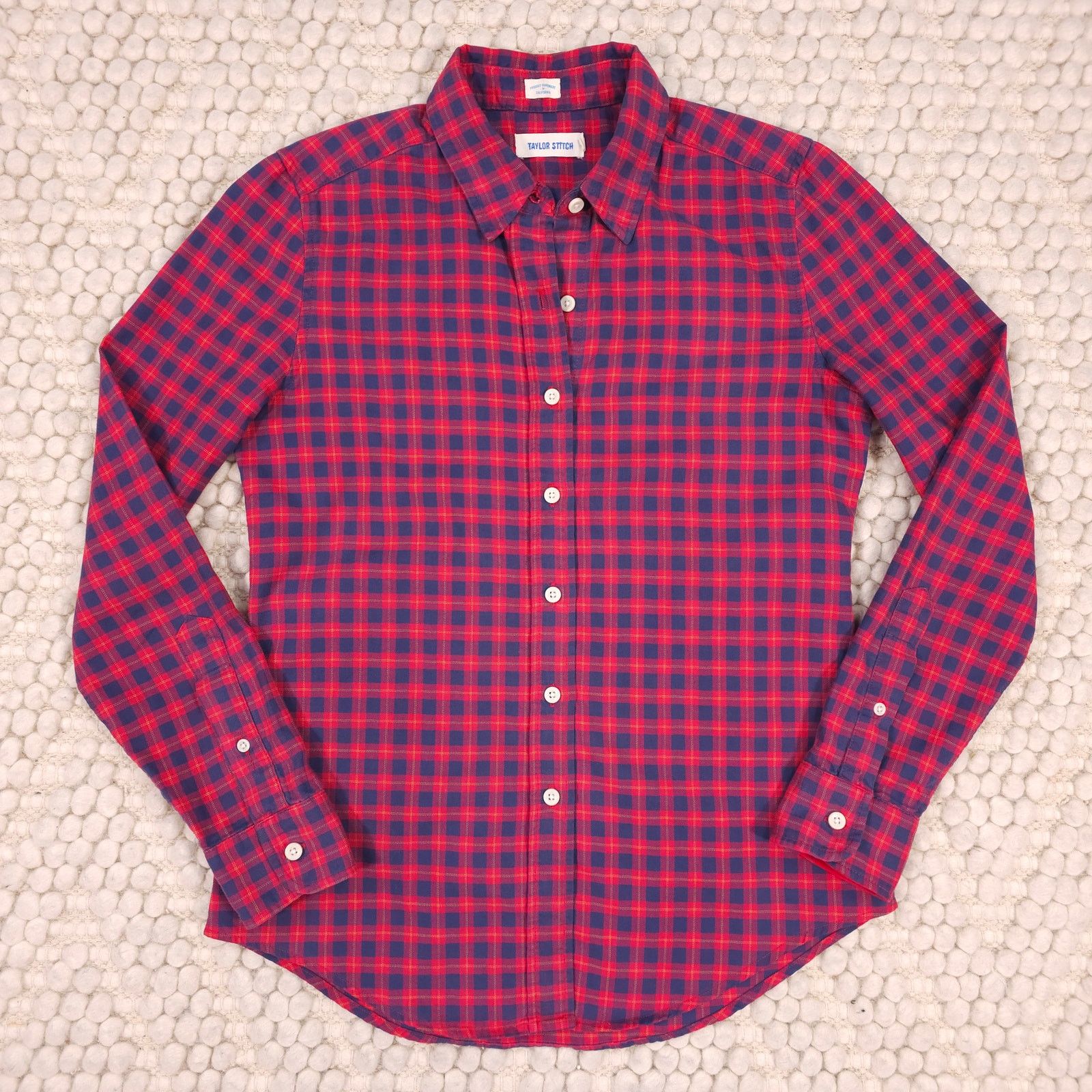 Taylor Stitch Taylor Stitch Women's Button Down Shirt Red Plaid XS Size XS / US 0-2 / IT 36-38 - 5 Thumbnail