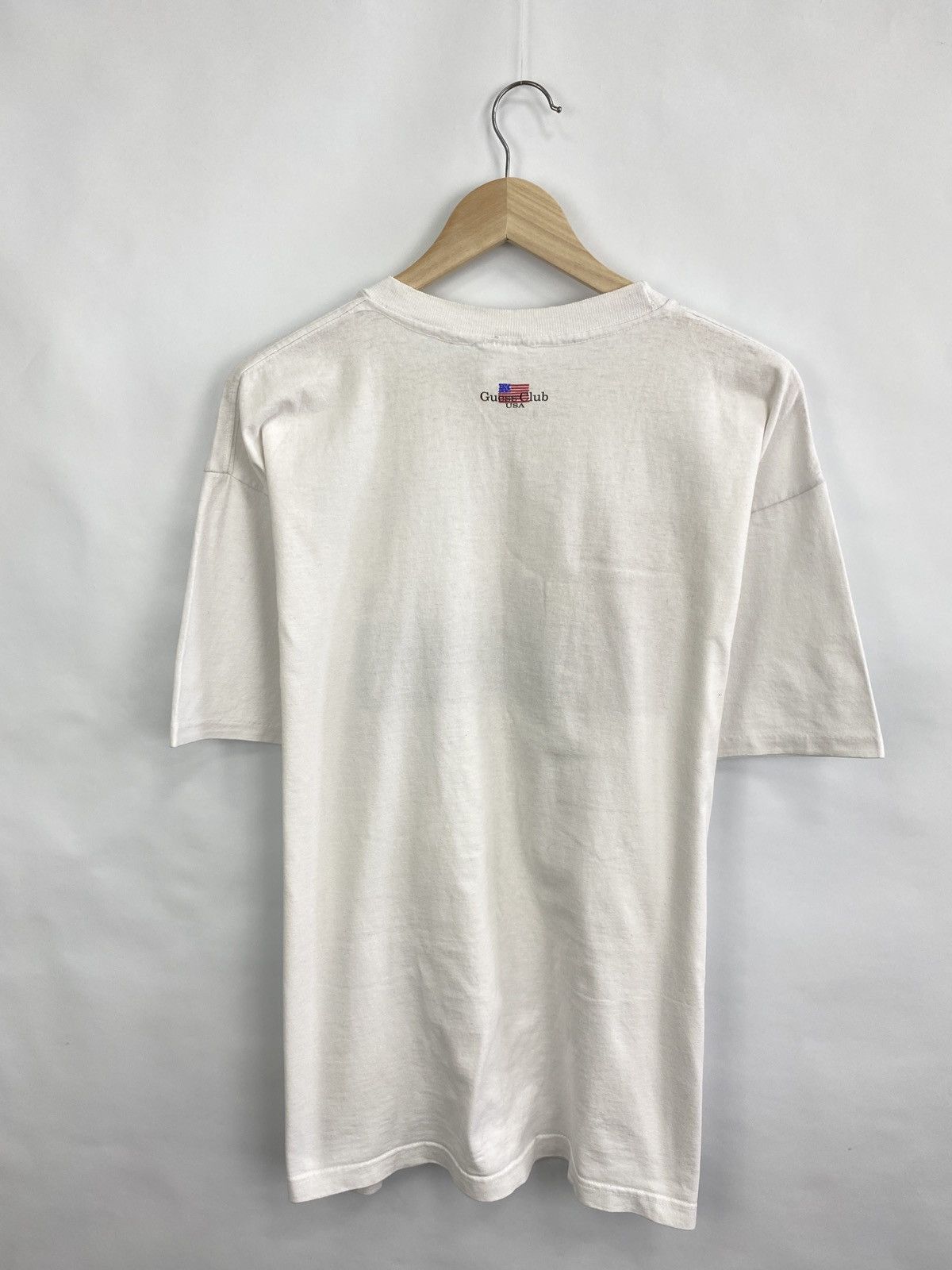 Guess 🇺🇸 Vintage 90s Guess Club USA rare retro t-shirt Y2K hype Size US XL / EU 56 / 4 - 7 Thumbnail
