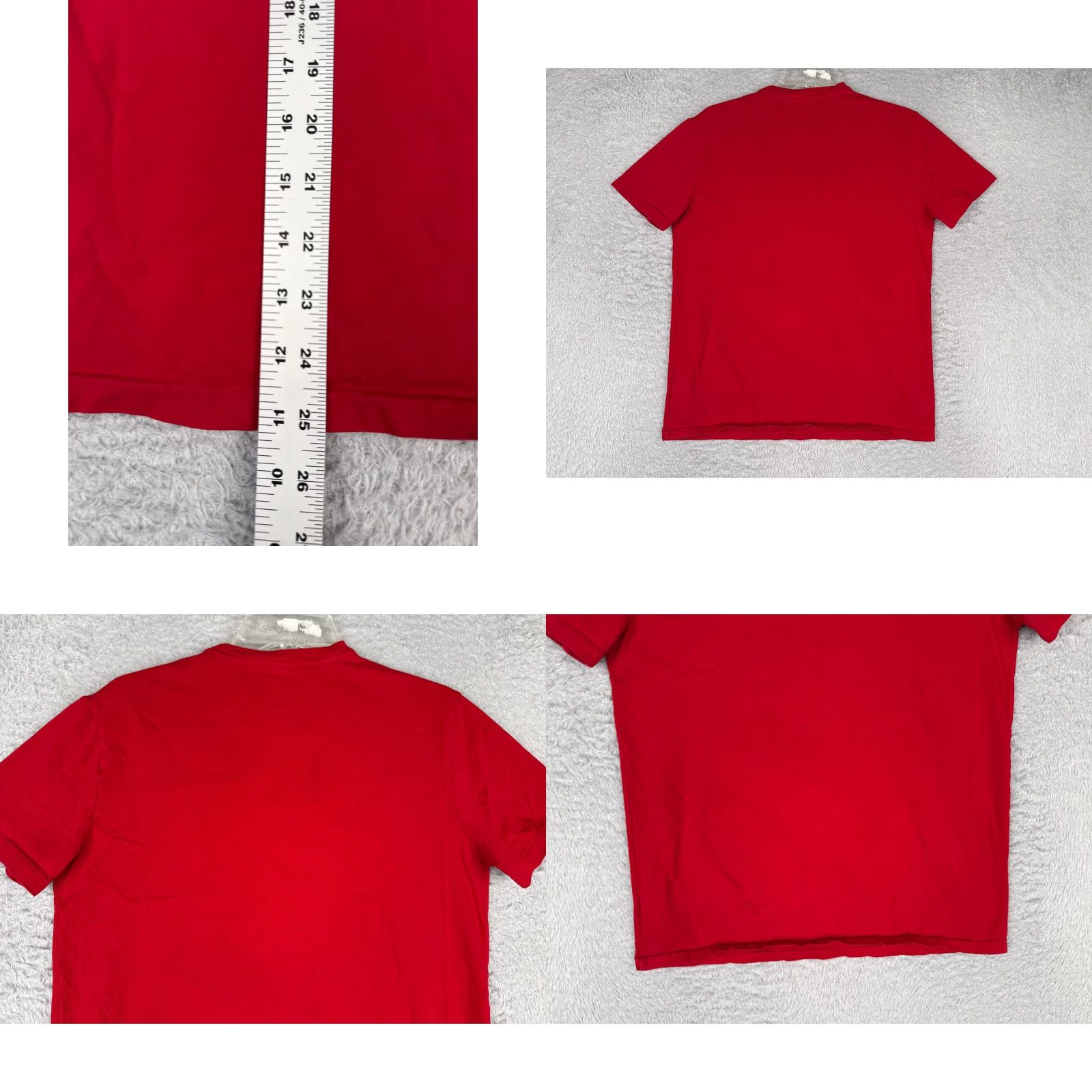 Ralph Lauren Ralph Lauren Polo Shirt Men Small Red 100% Cotton Crew Neck Short Sleeve READ Size US S / EU 44-46 / 1 - 9 Thumbnail