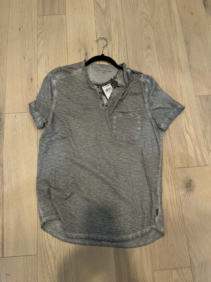 Valentino Burnout Henley Tee small Size US S / EU 44-46 / 1 - 4 Thumbnail