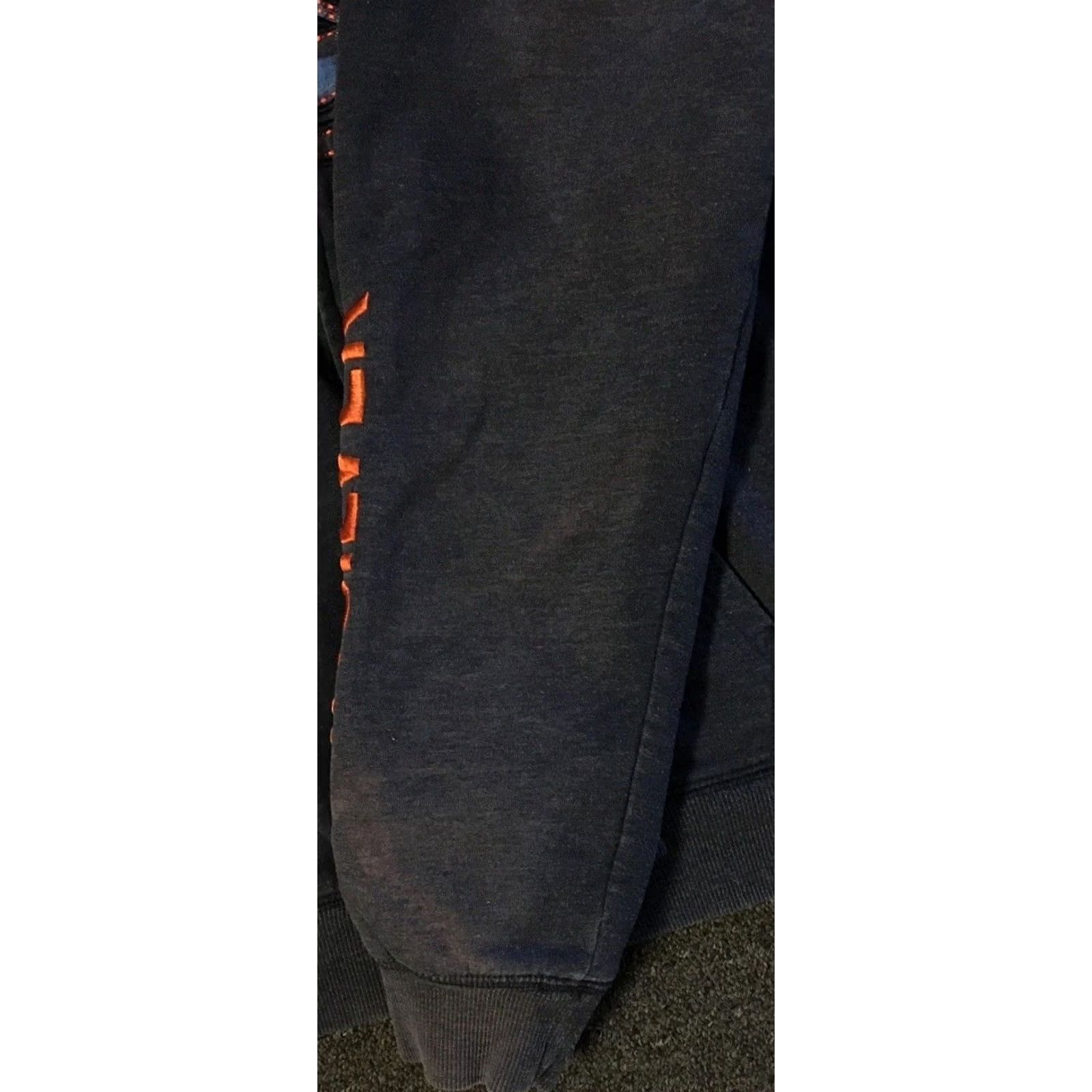 Billabong VINTAGE Quiksilver Faded Zip Hoodie XS Surf Grunge 90s Y2K Ocean Pacific Emo Goth Punk USA California Blues Size US XS / EU 42 / 0 - 6 Thumbnail
